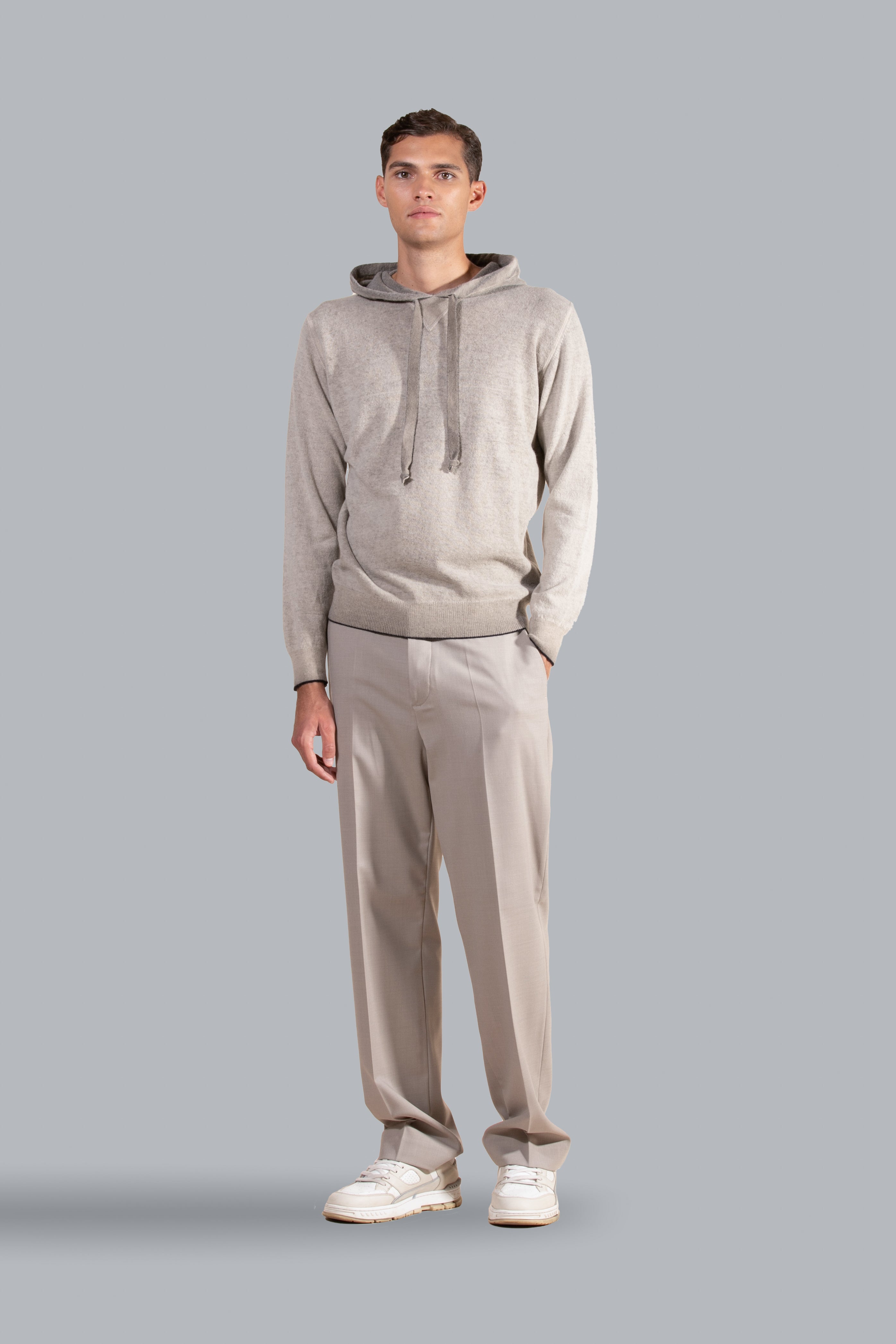 Pull en laine à capuche - Moro