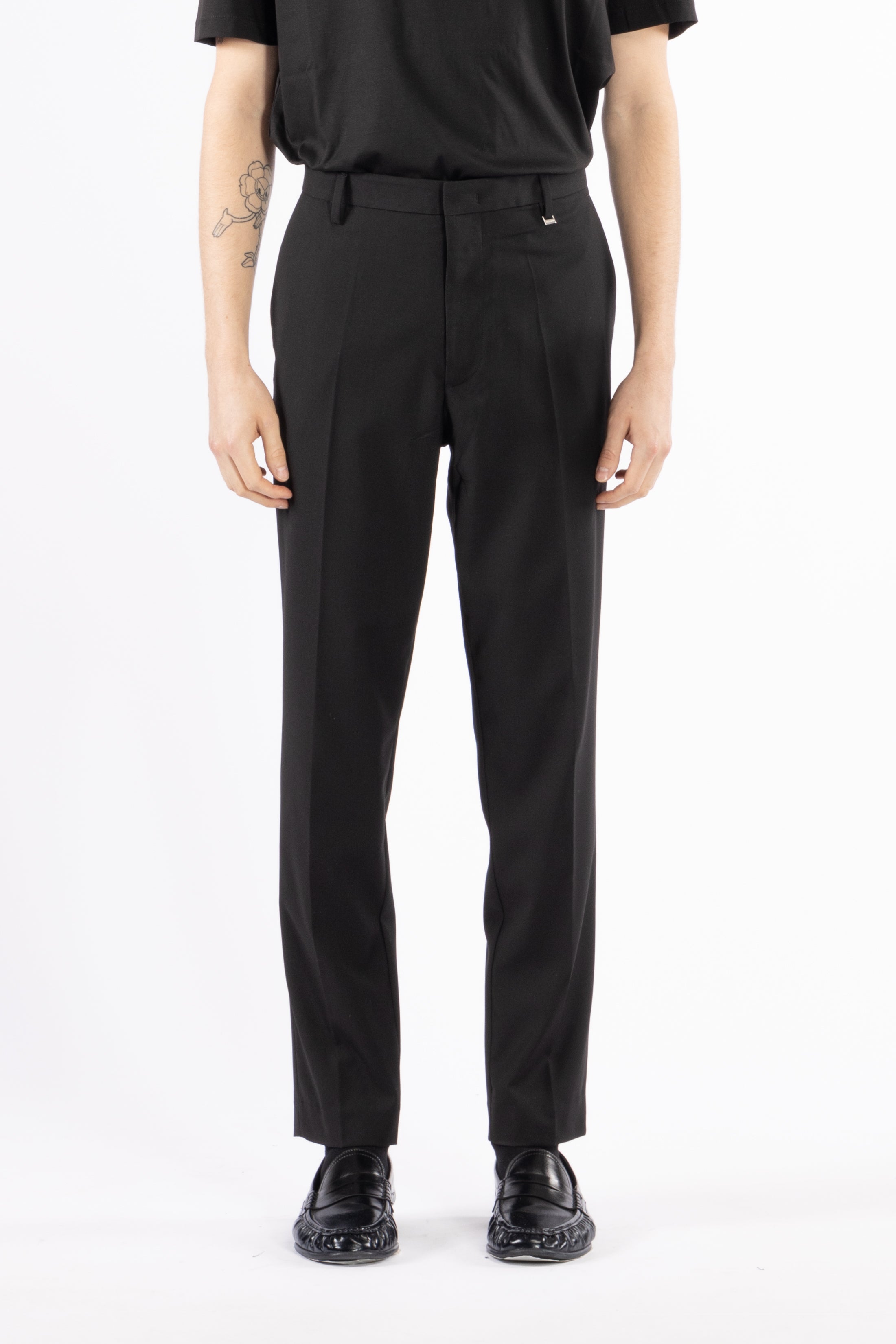 Pantalone tasca america regolare - Nero