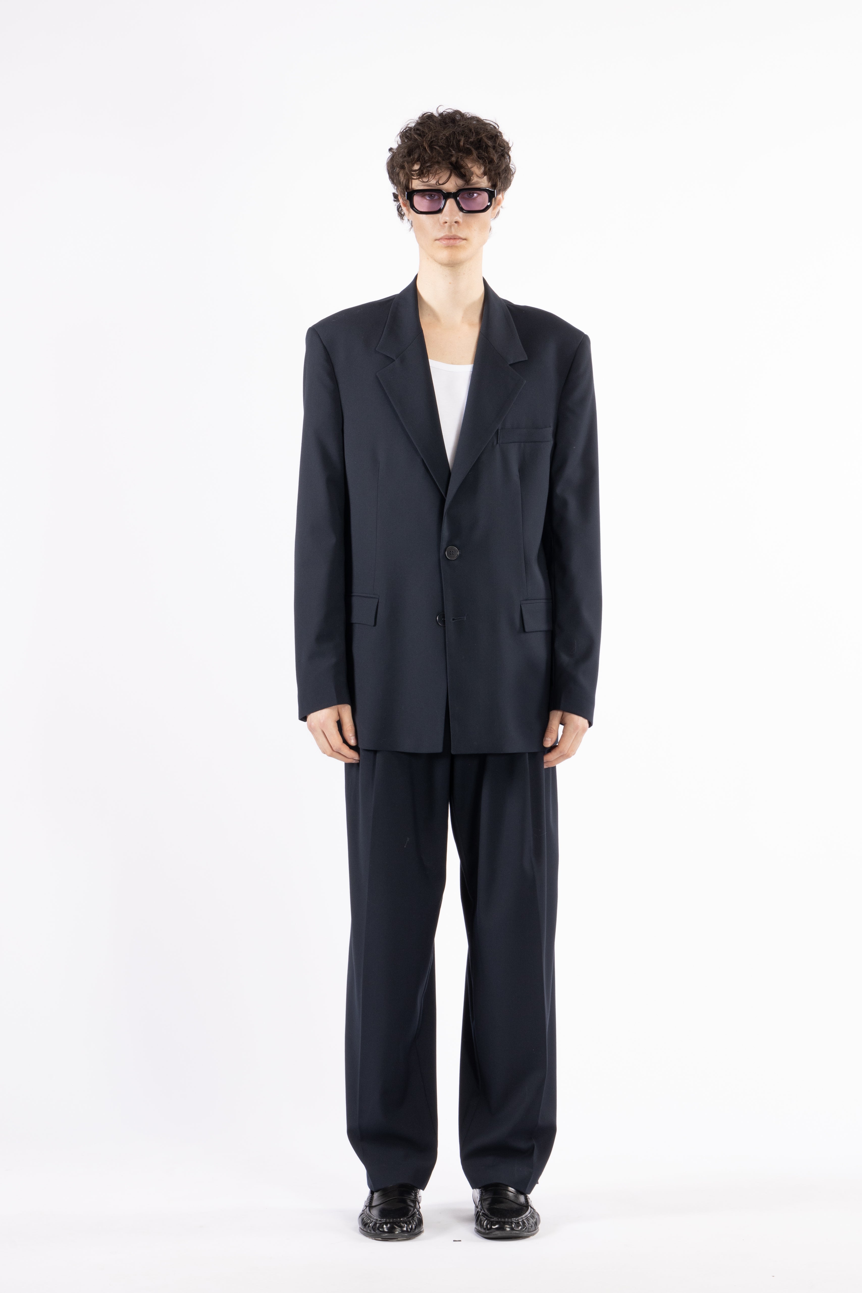 Giacca da abito oversize - Blu