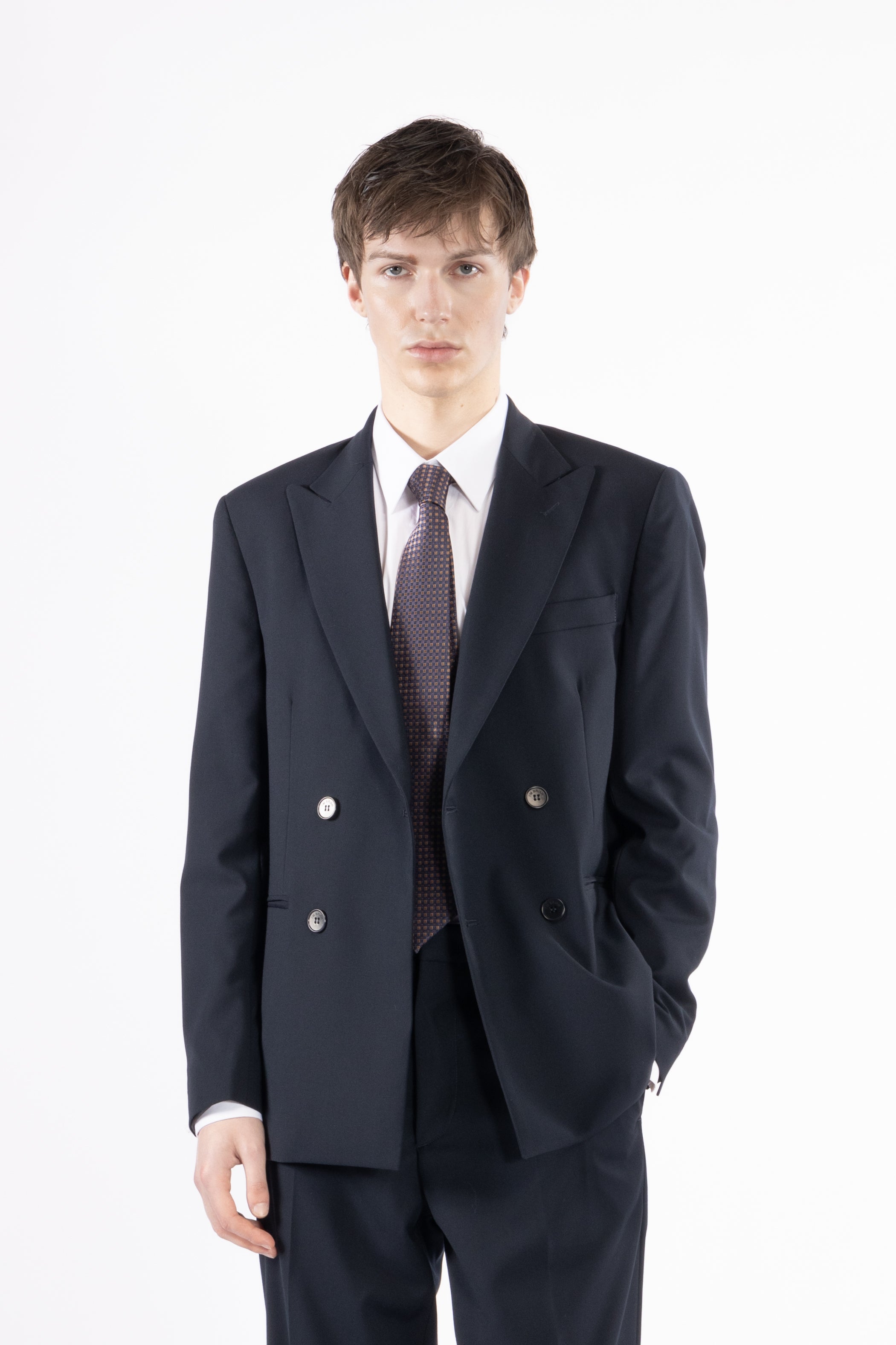 Giacca da abito doppiopetto - Blu