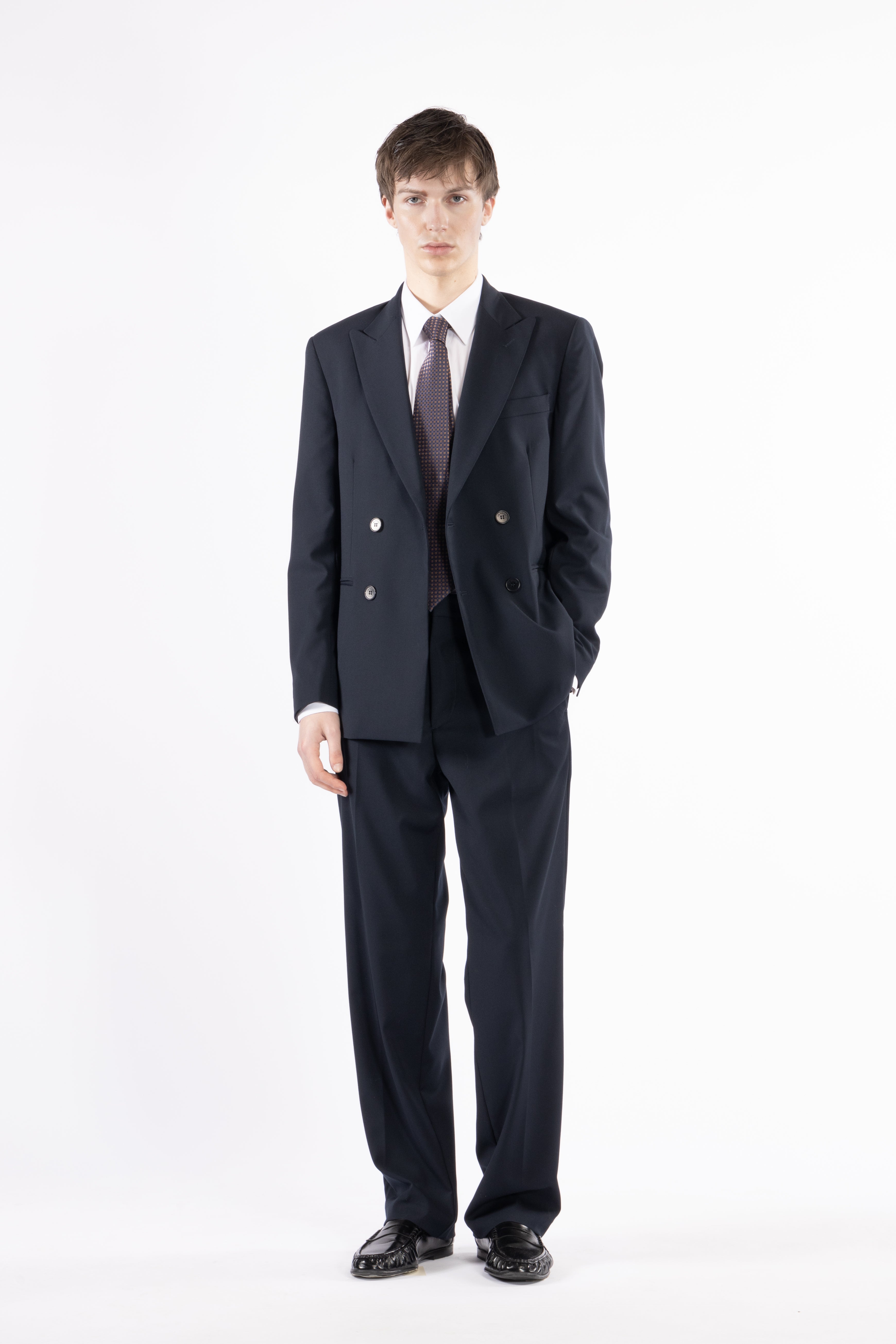 Giacca da abito doppiopetto - Blu