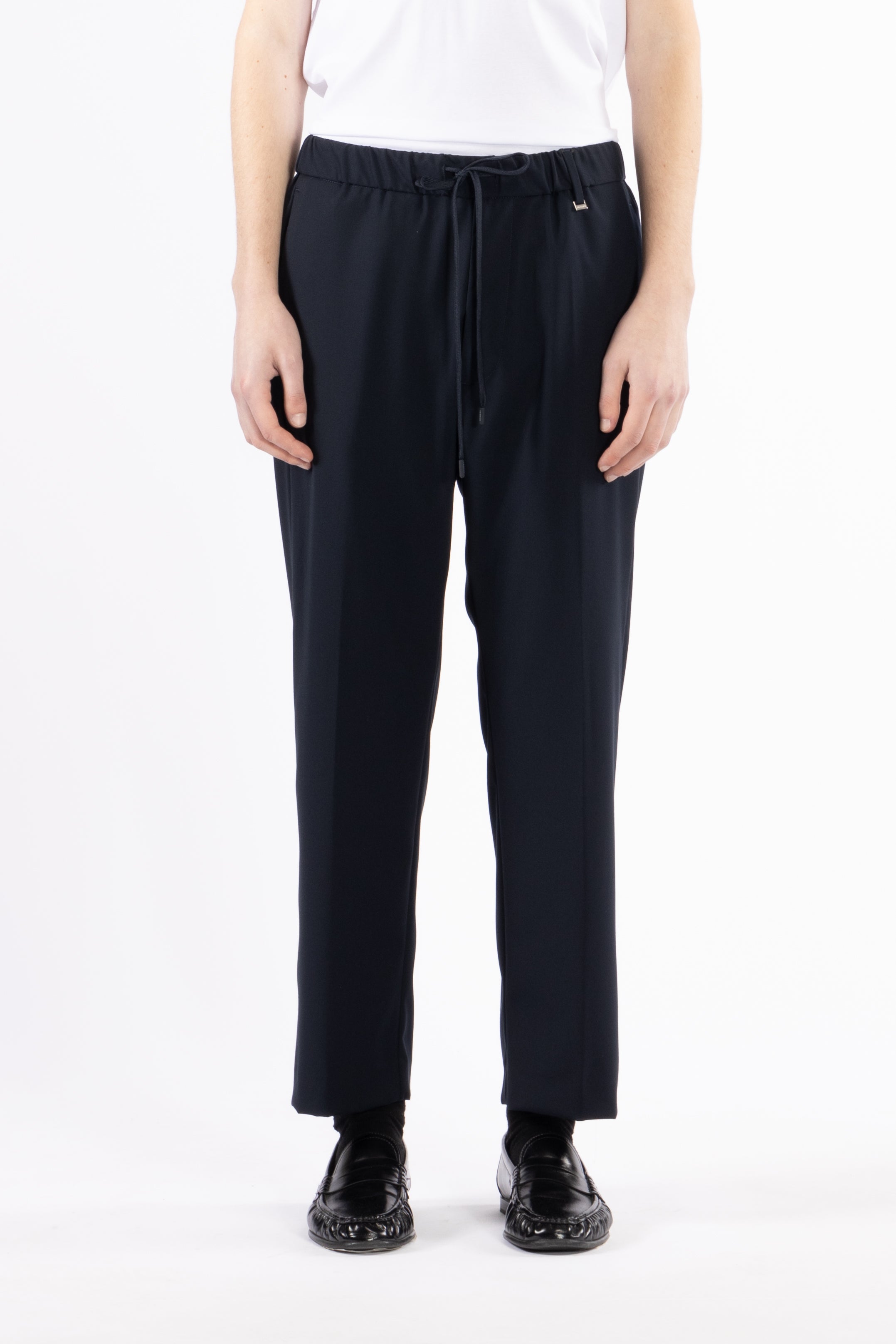 Pantalone con coulisse - Blu