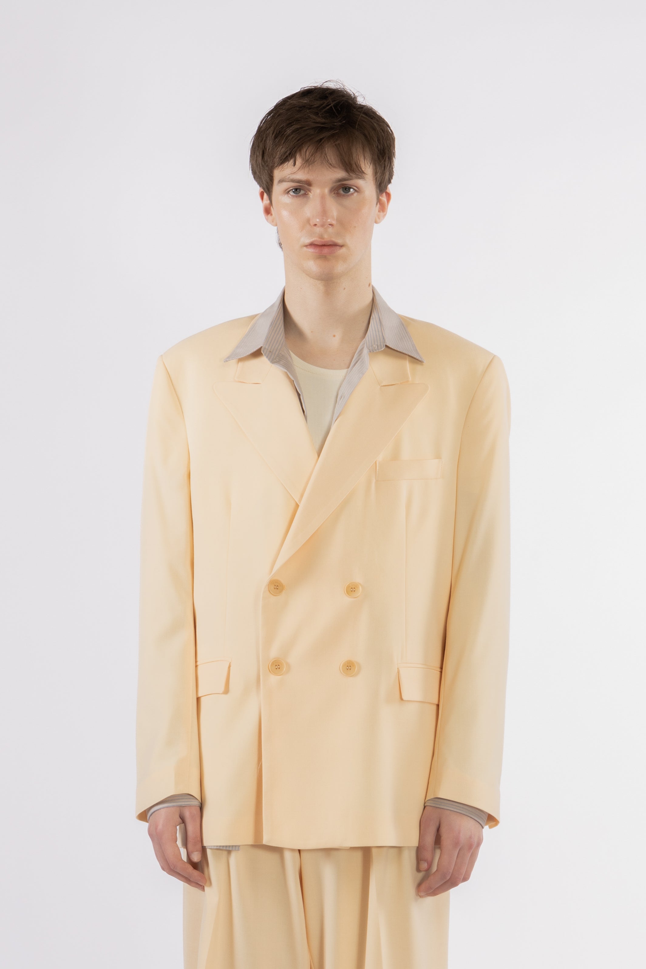 Giacca da abito oversize - Pesca