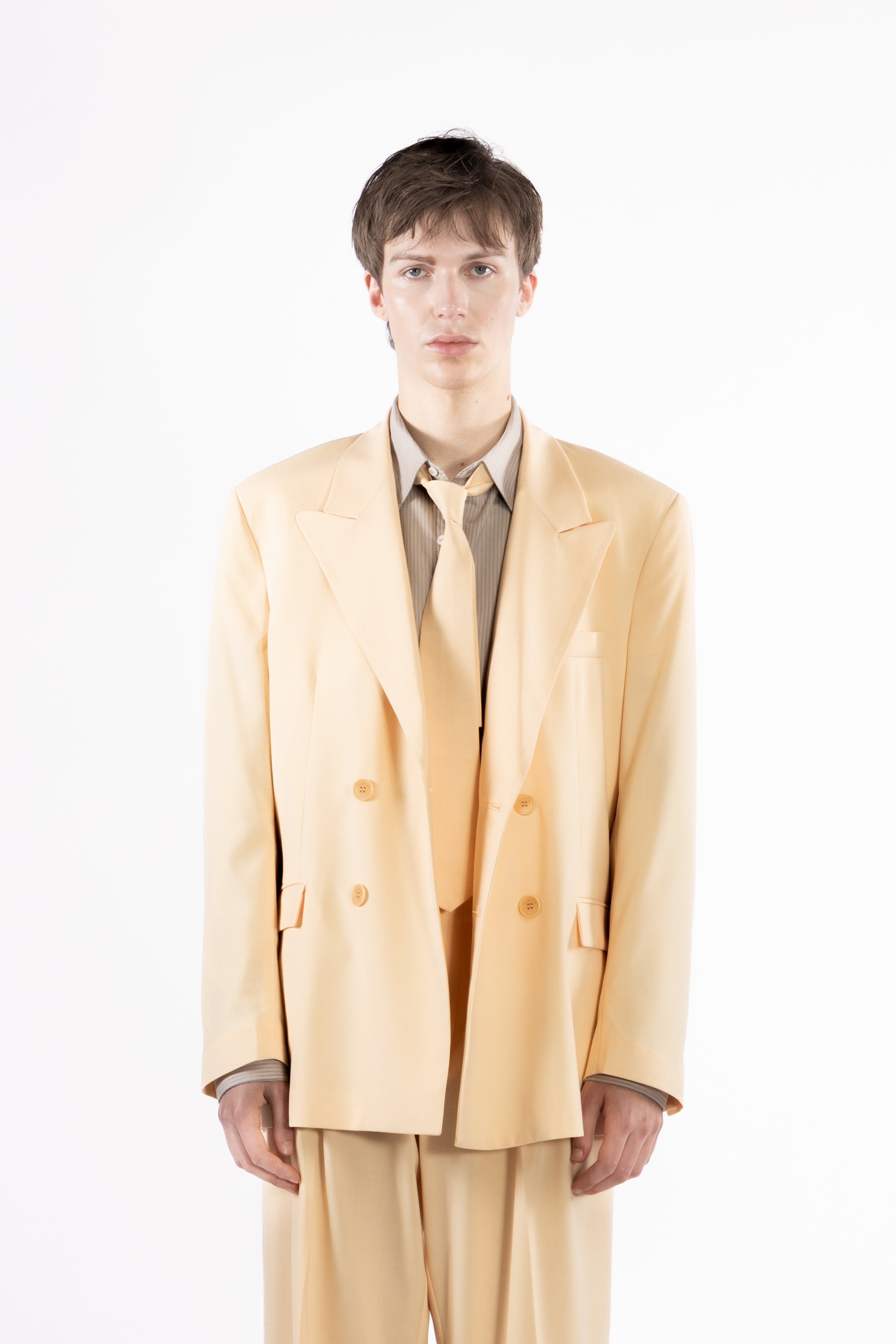 Giacca da abito oversize - Pesca