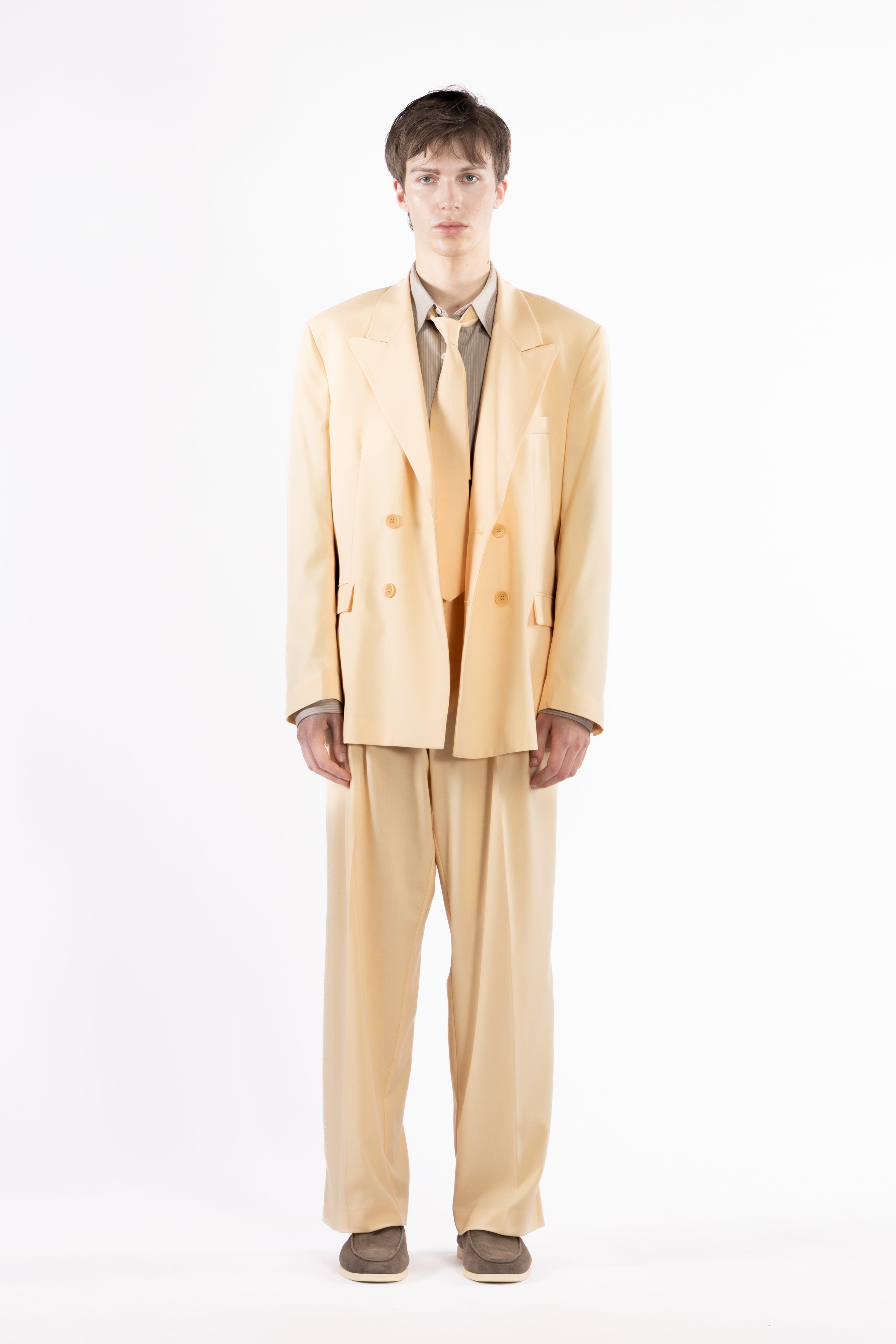 Giacca da abito oversize - Pesca