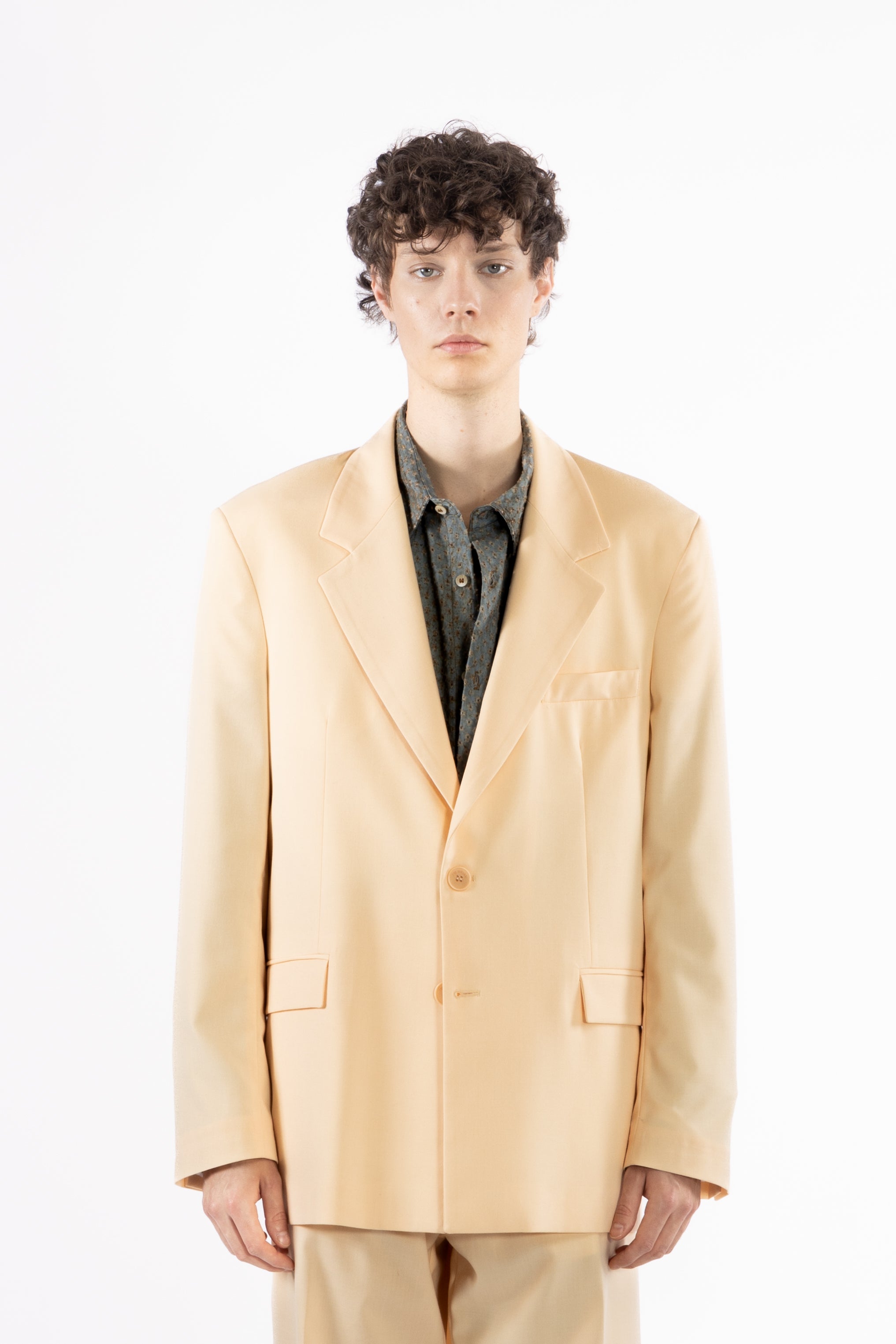 Giacca da abito oversize - Pesca