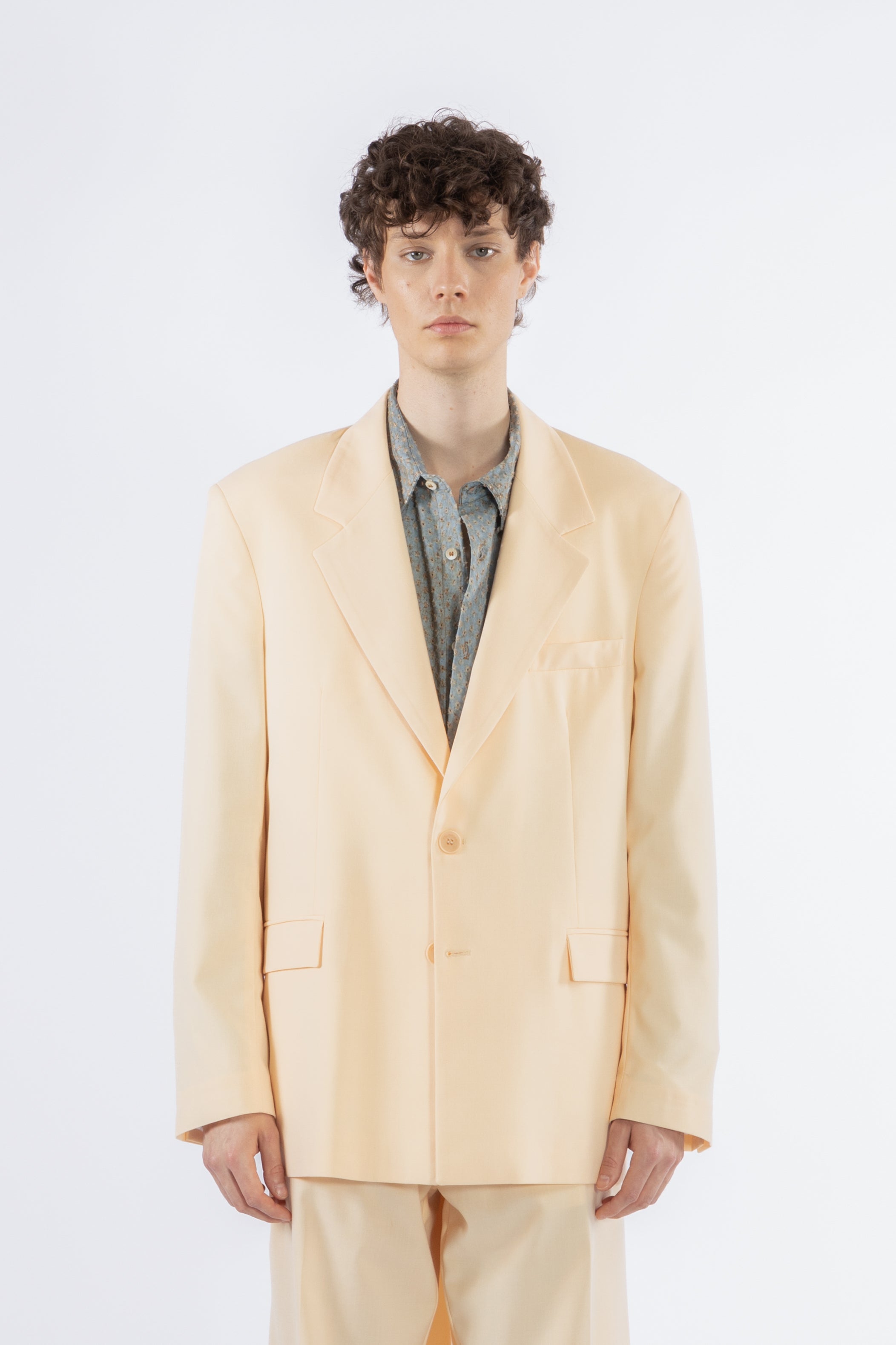 Giacca da abito oversize - Pesca