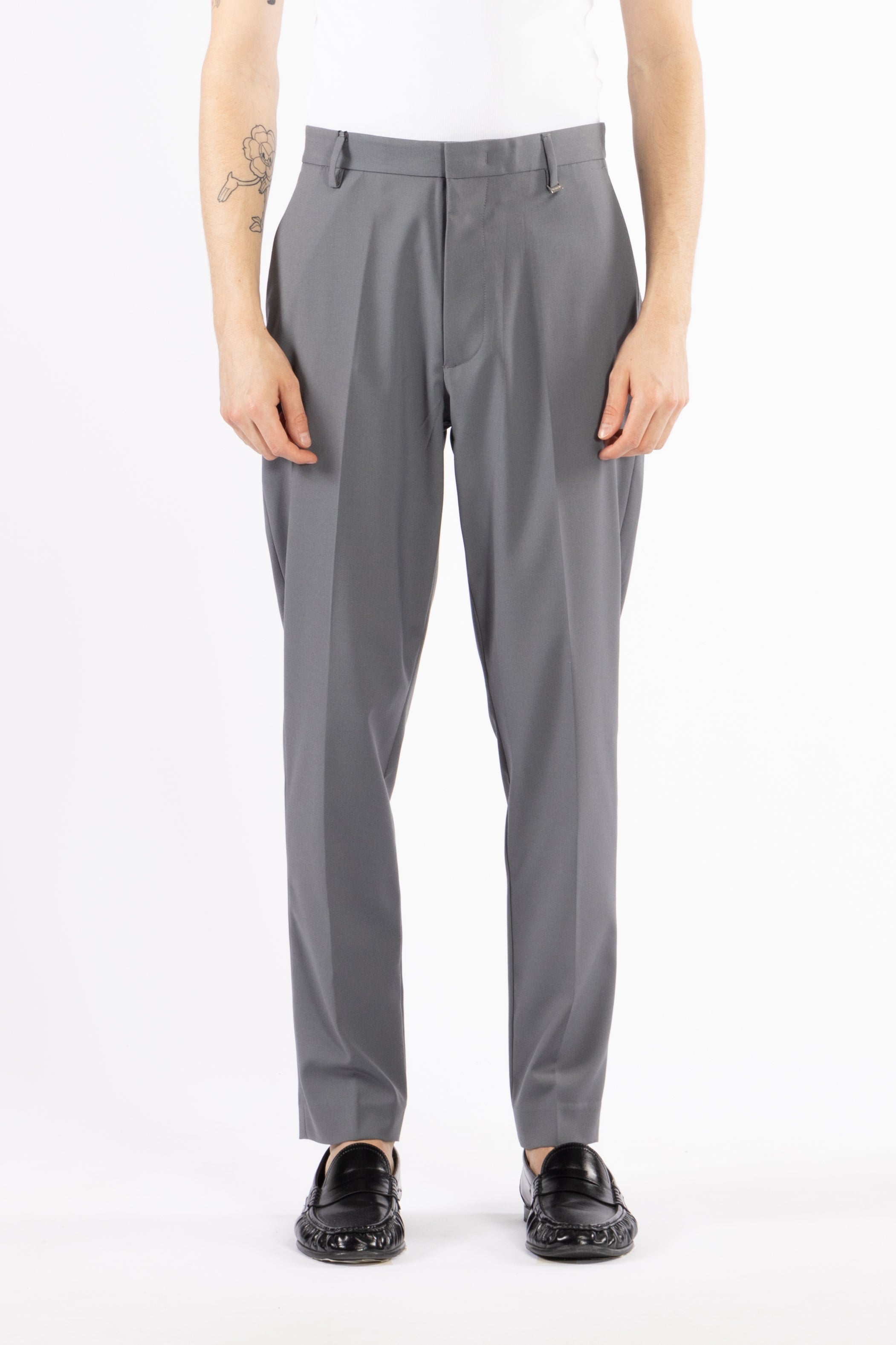 Pantalone tasca america regolare - Grigio