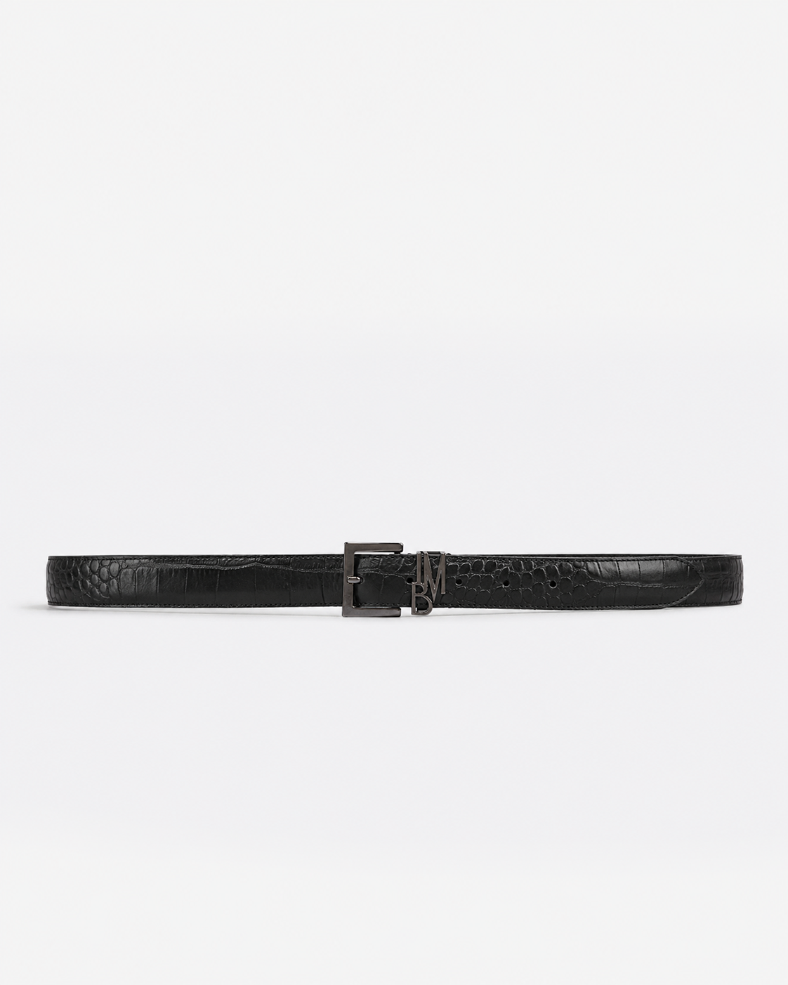 Pochette effet cuir - Noire