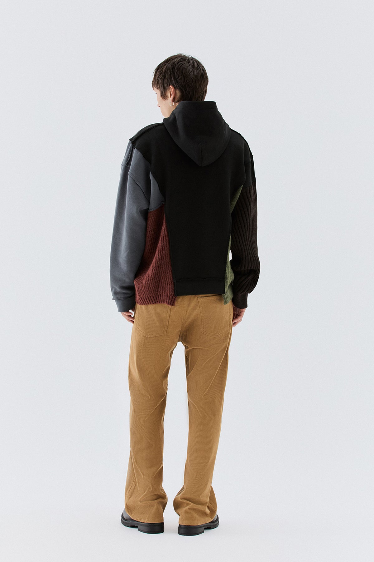 Felpa patchwork oversize