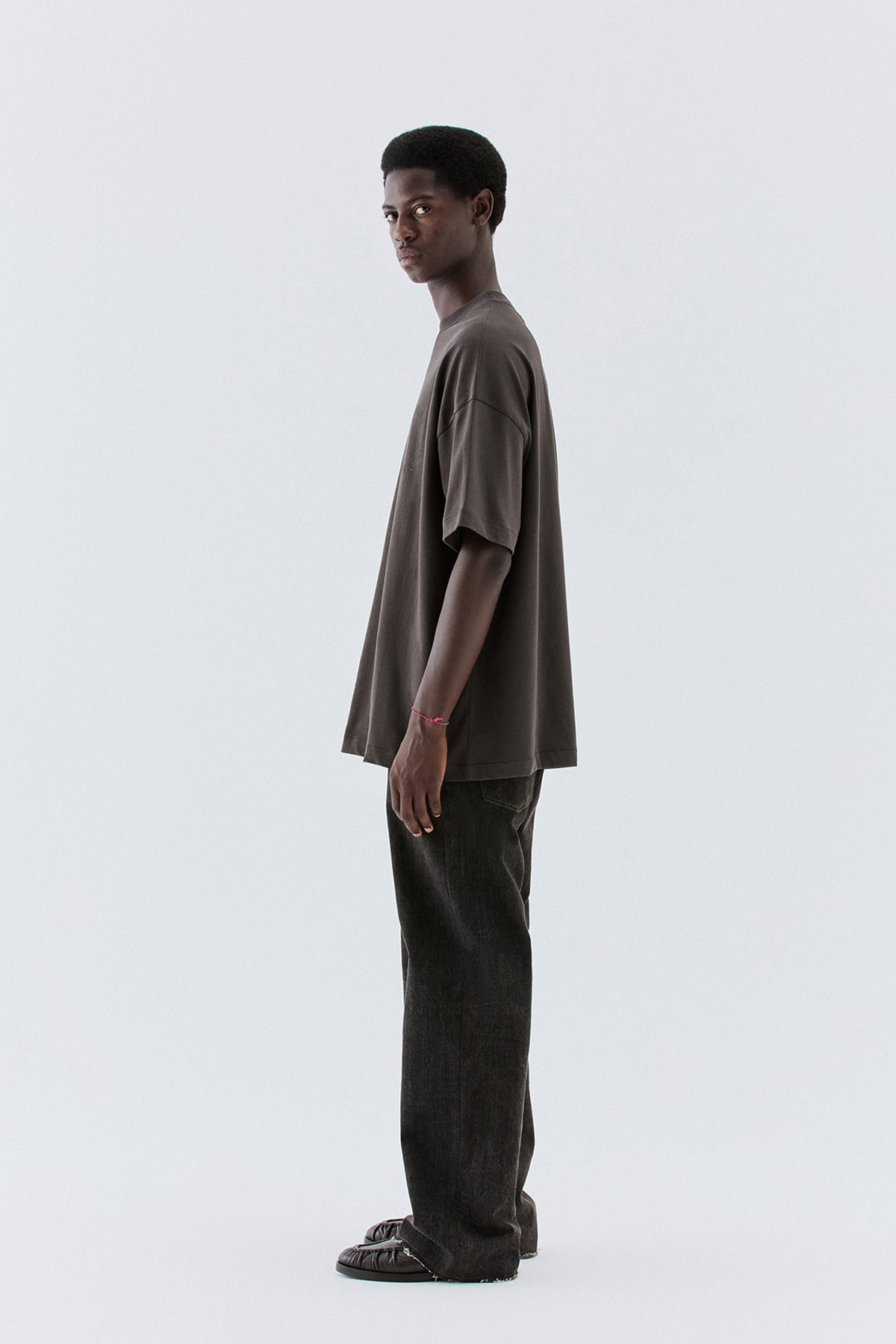 T-shirt in jersey oversize - Moro