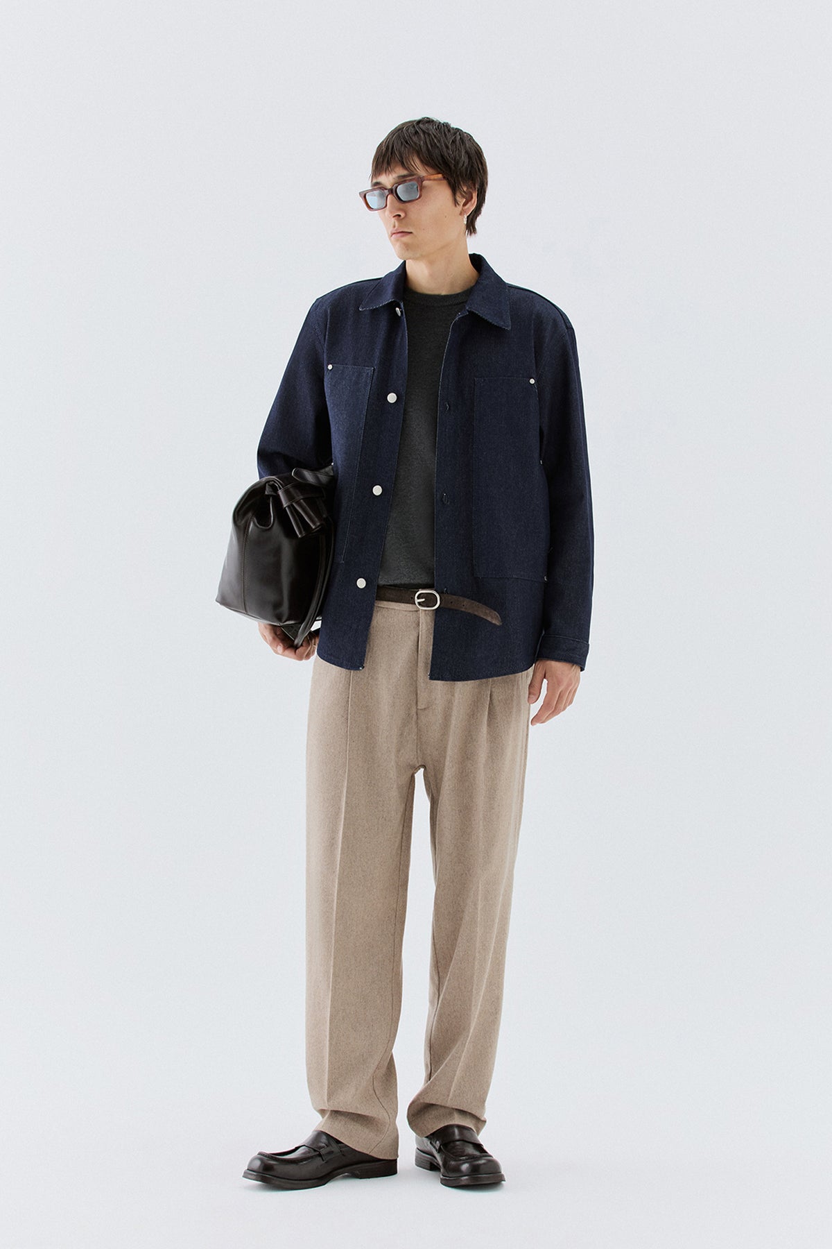 Overshirt carpenter in denim