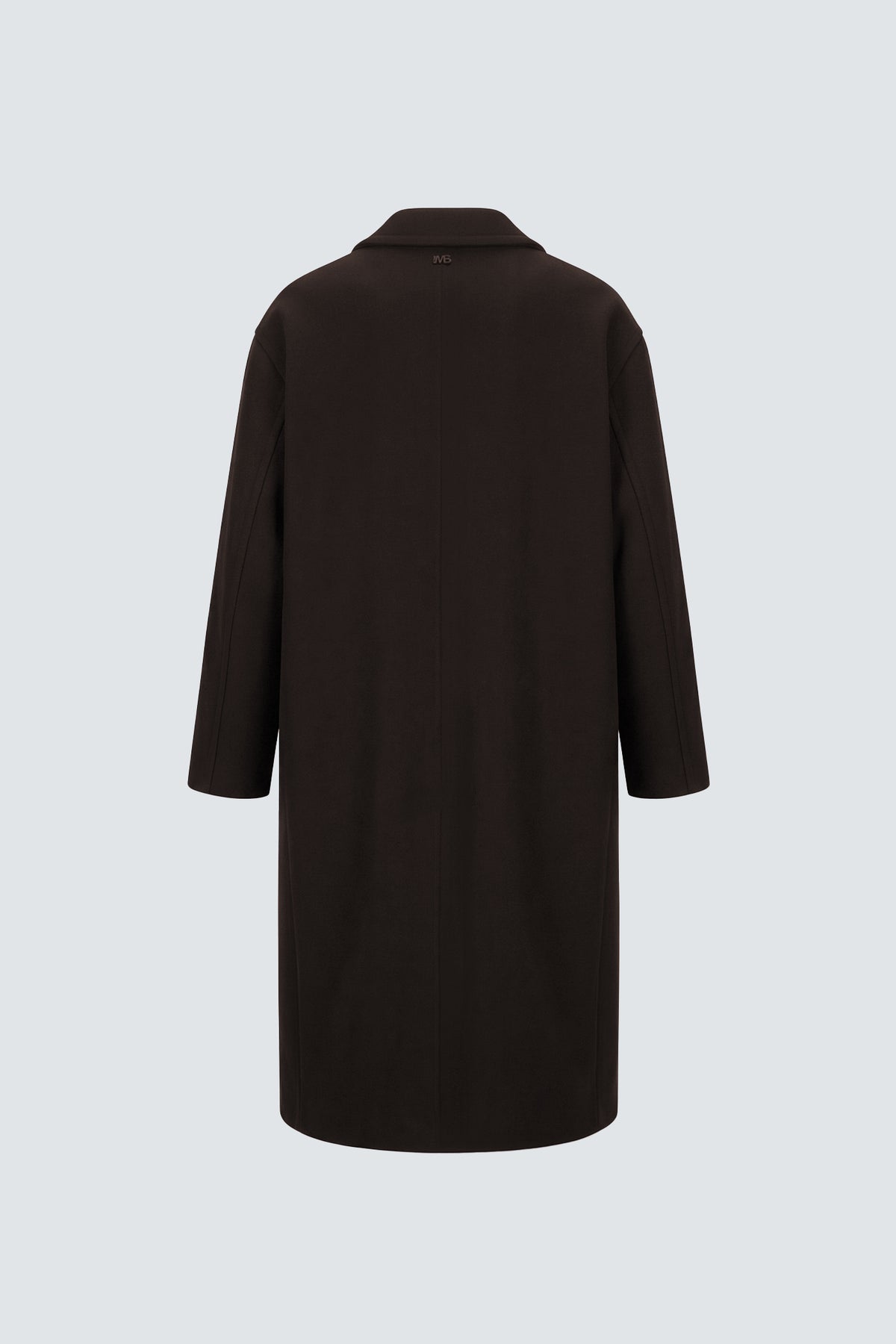 Cappotto in lana oversize - Moro