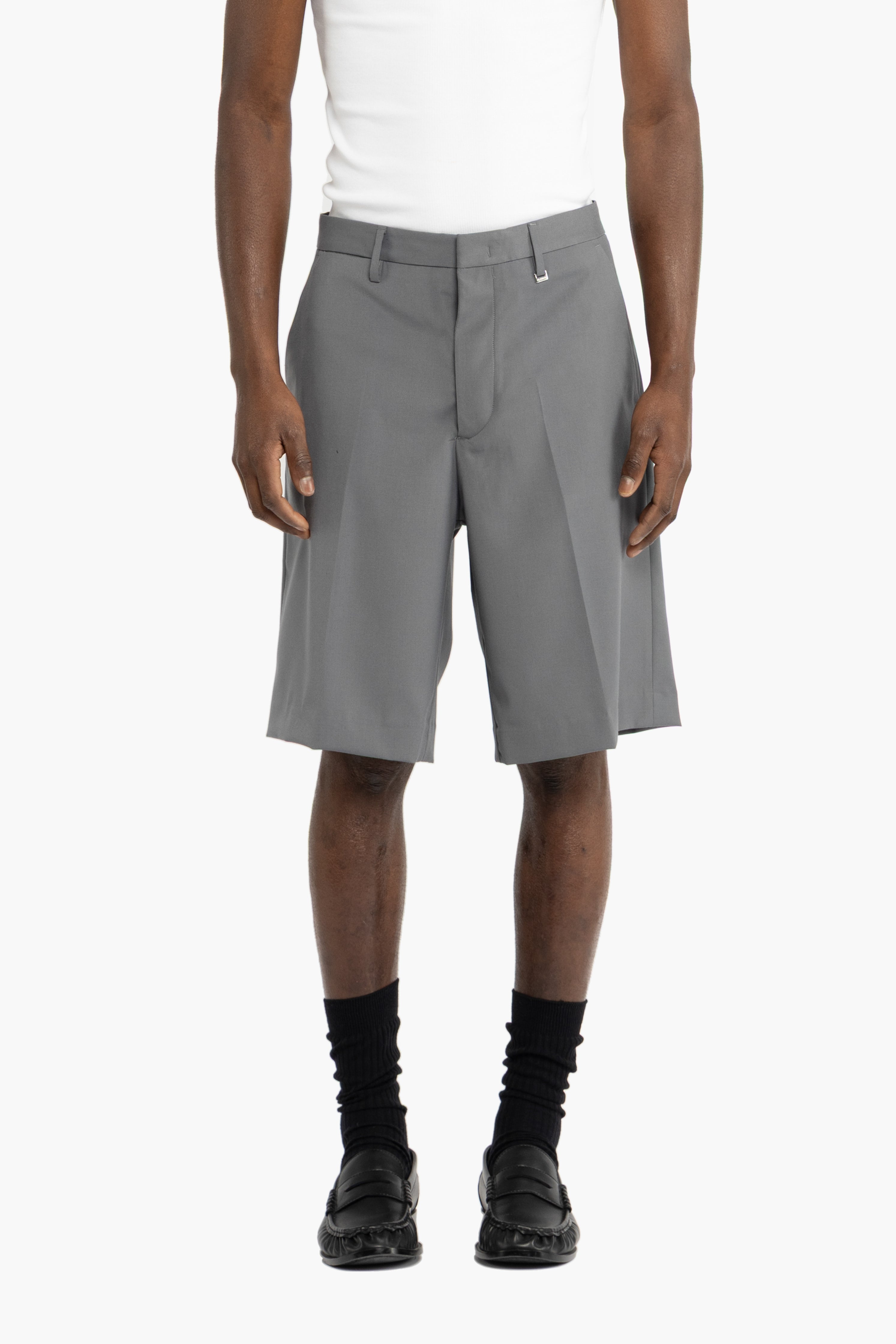 Bermuda tasca america - Grigio