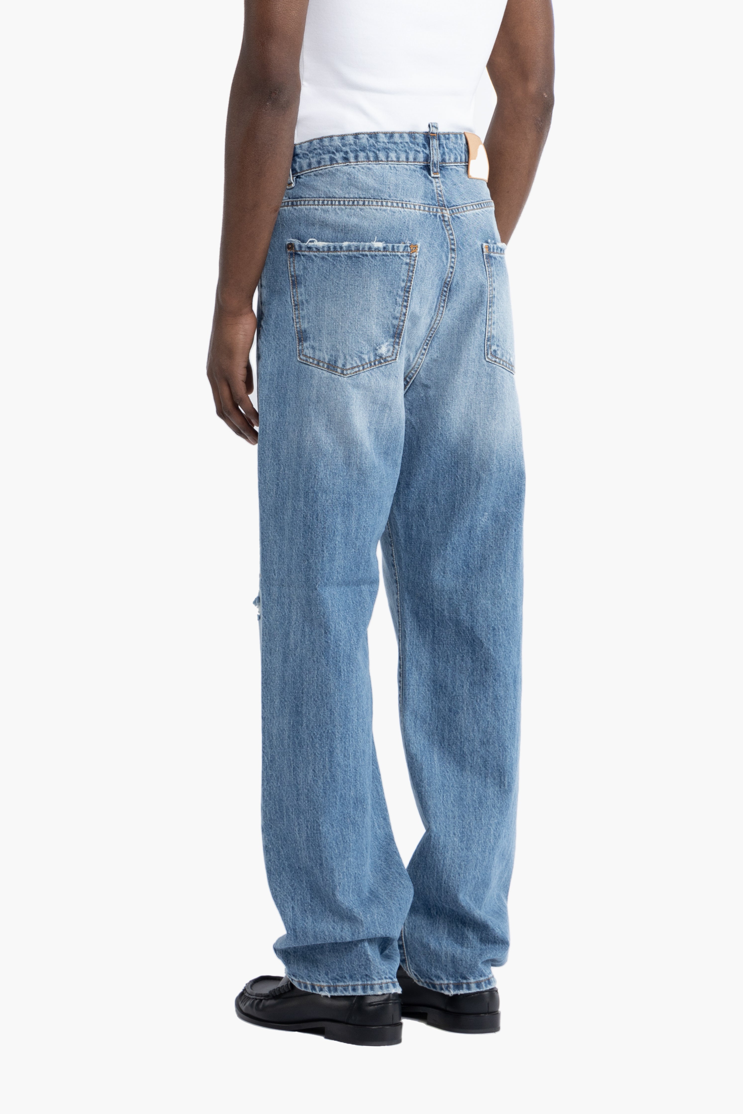 Jeans gamba dritta