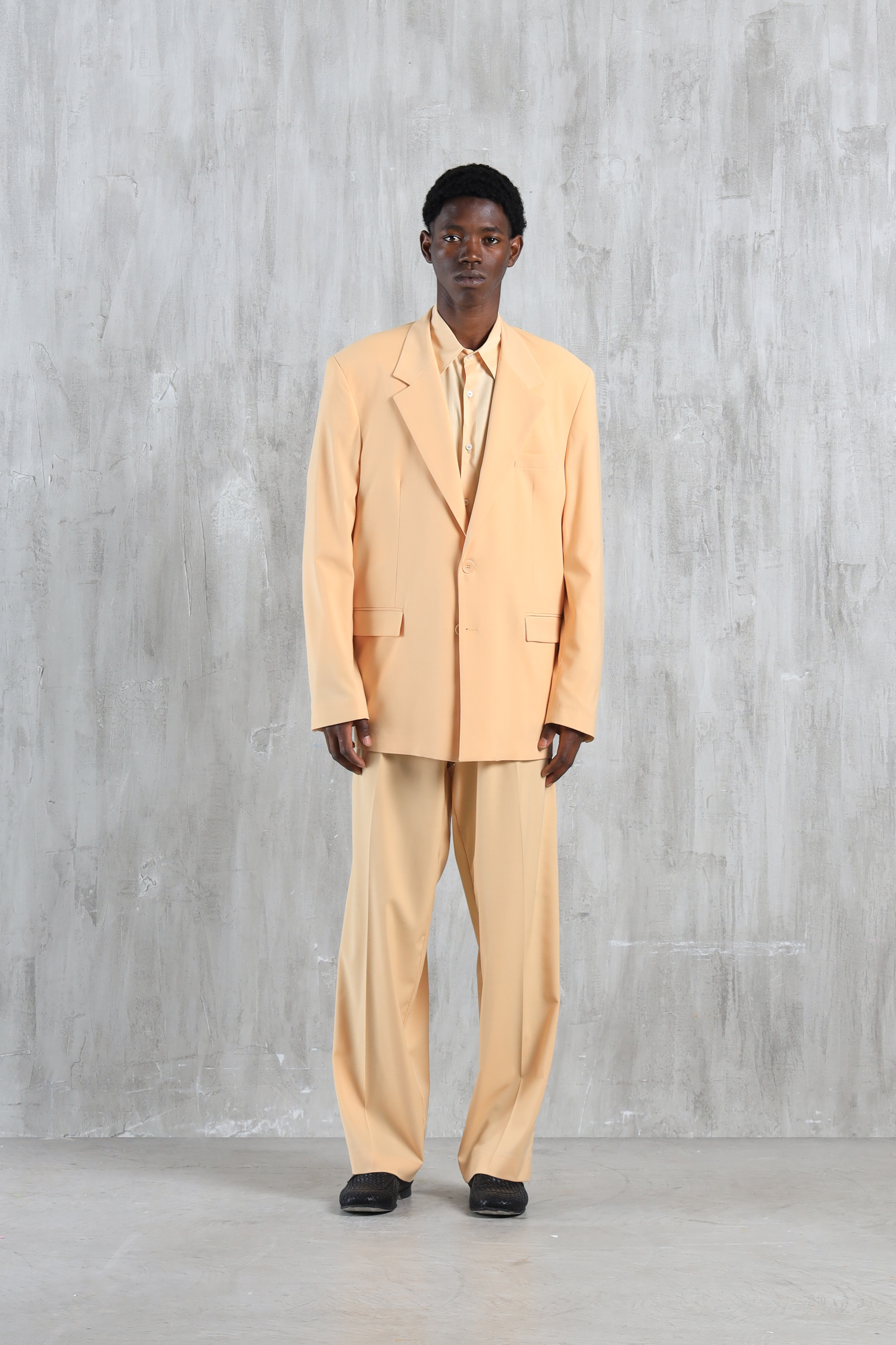 Giacca da abito oversize - Pesca