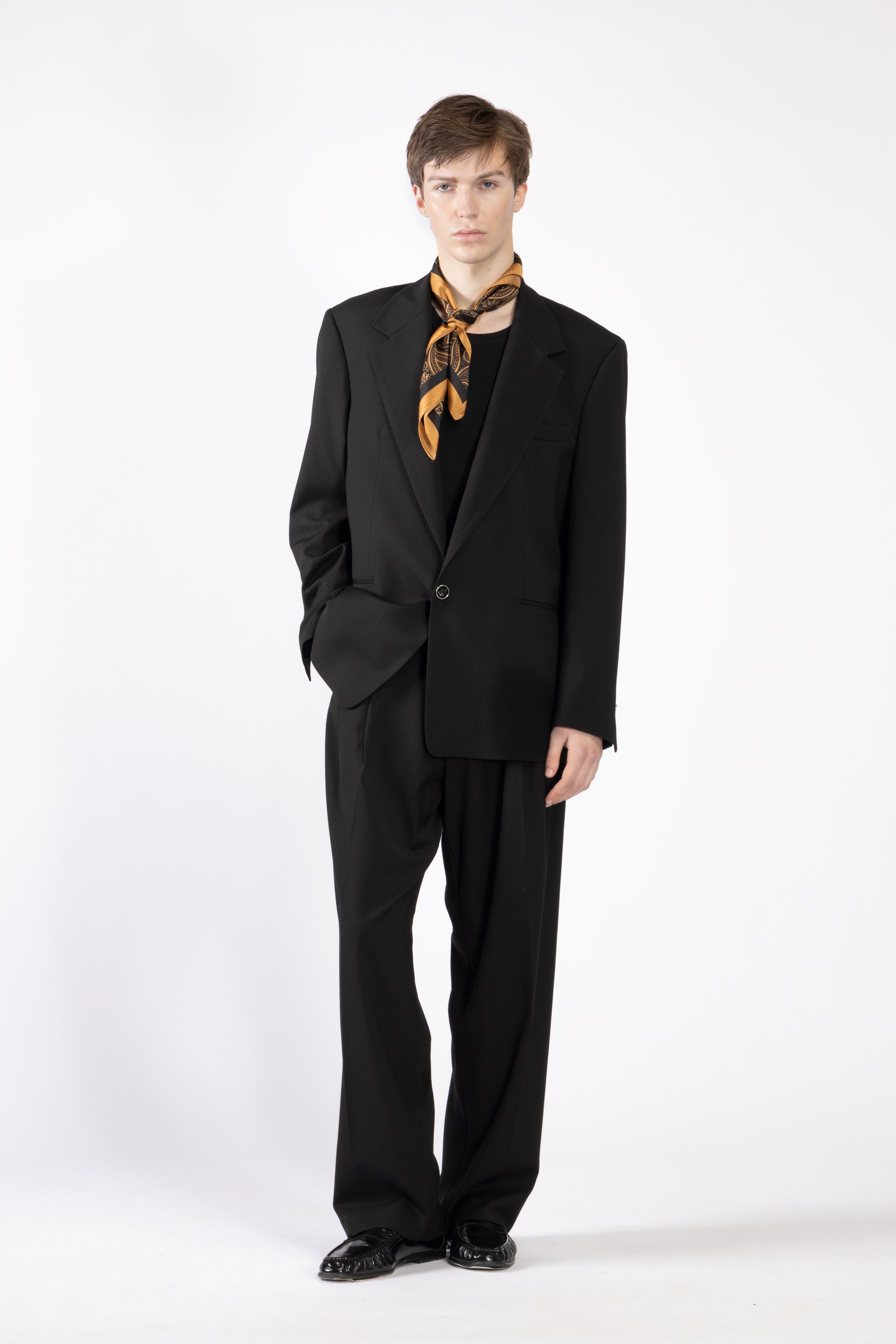 Giacca da abito oversize - Nero