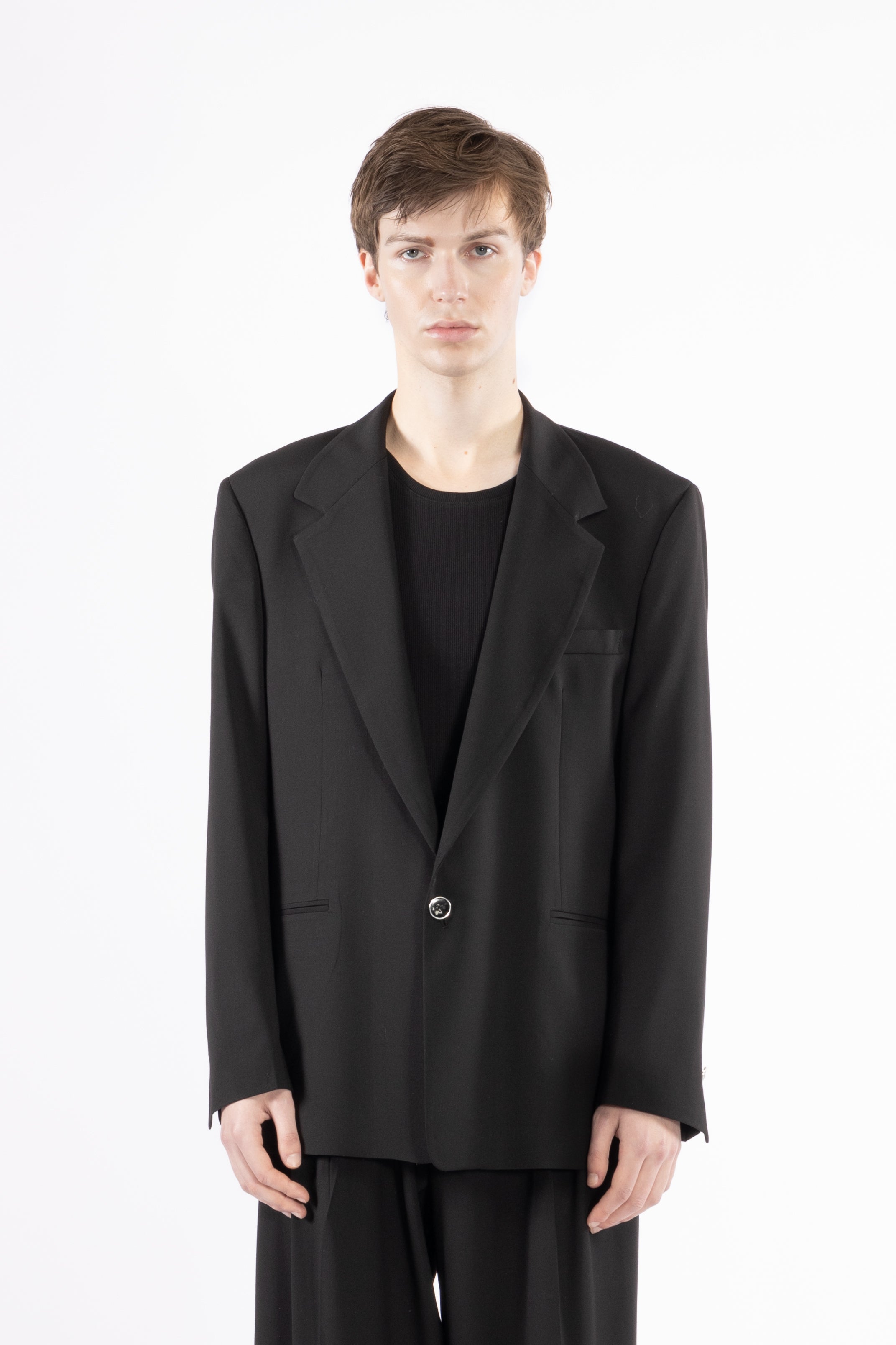 Giacca da abito oversize - Nero