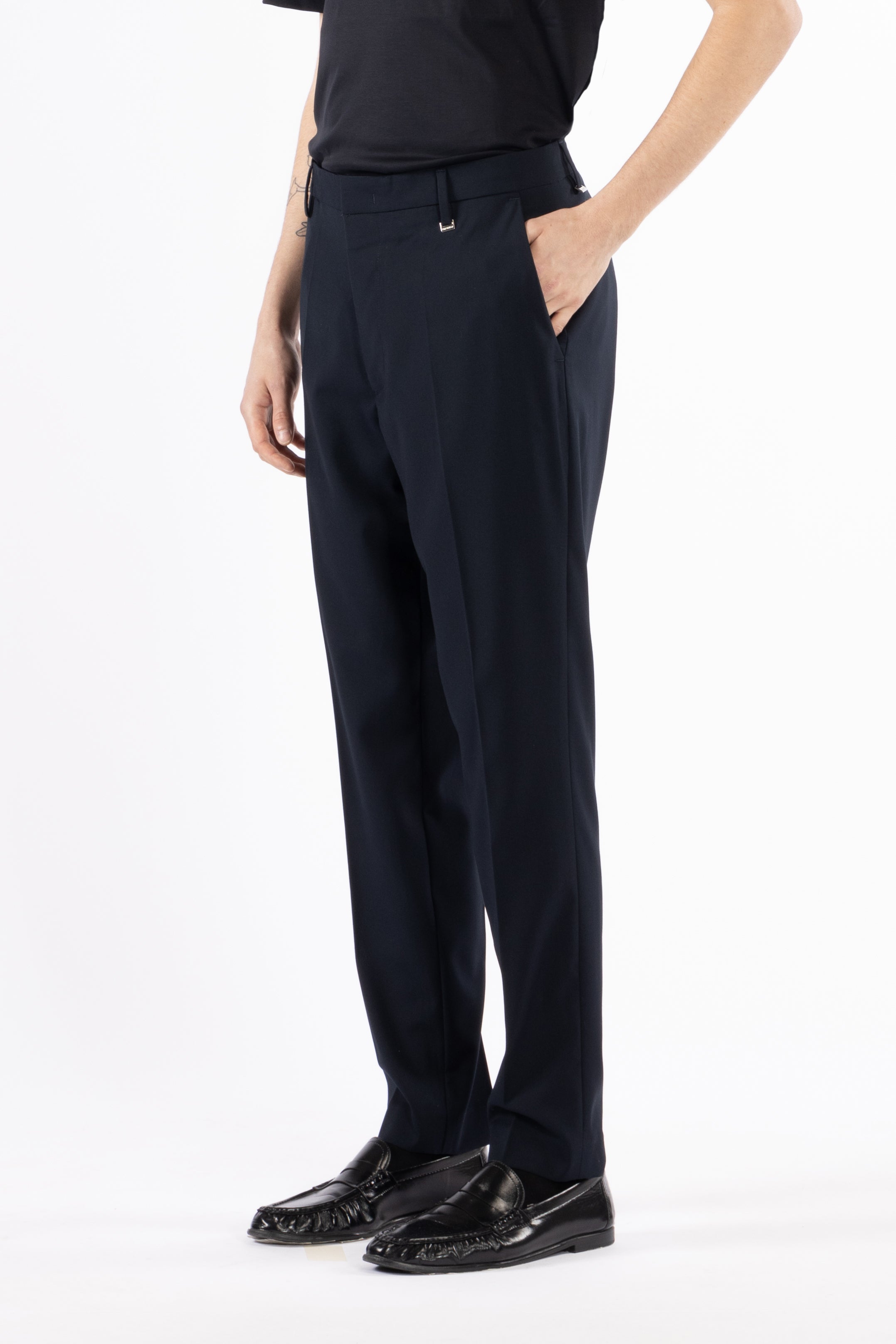 Pantalone tasca america regolare - Blu