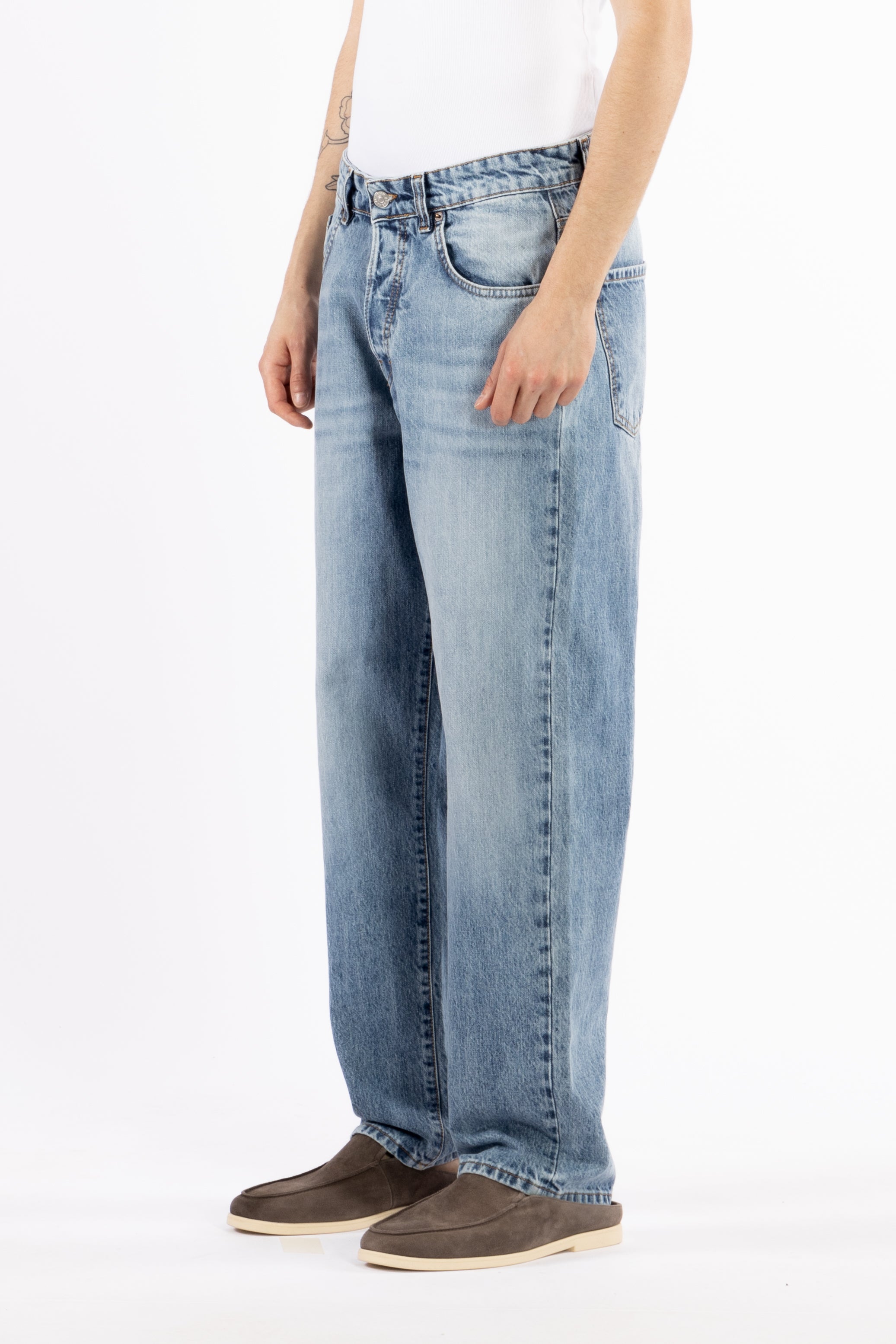 Jeans gamba dritta regular