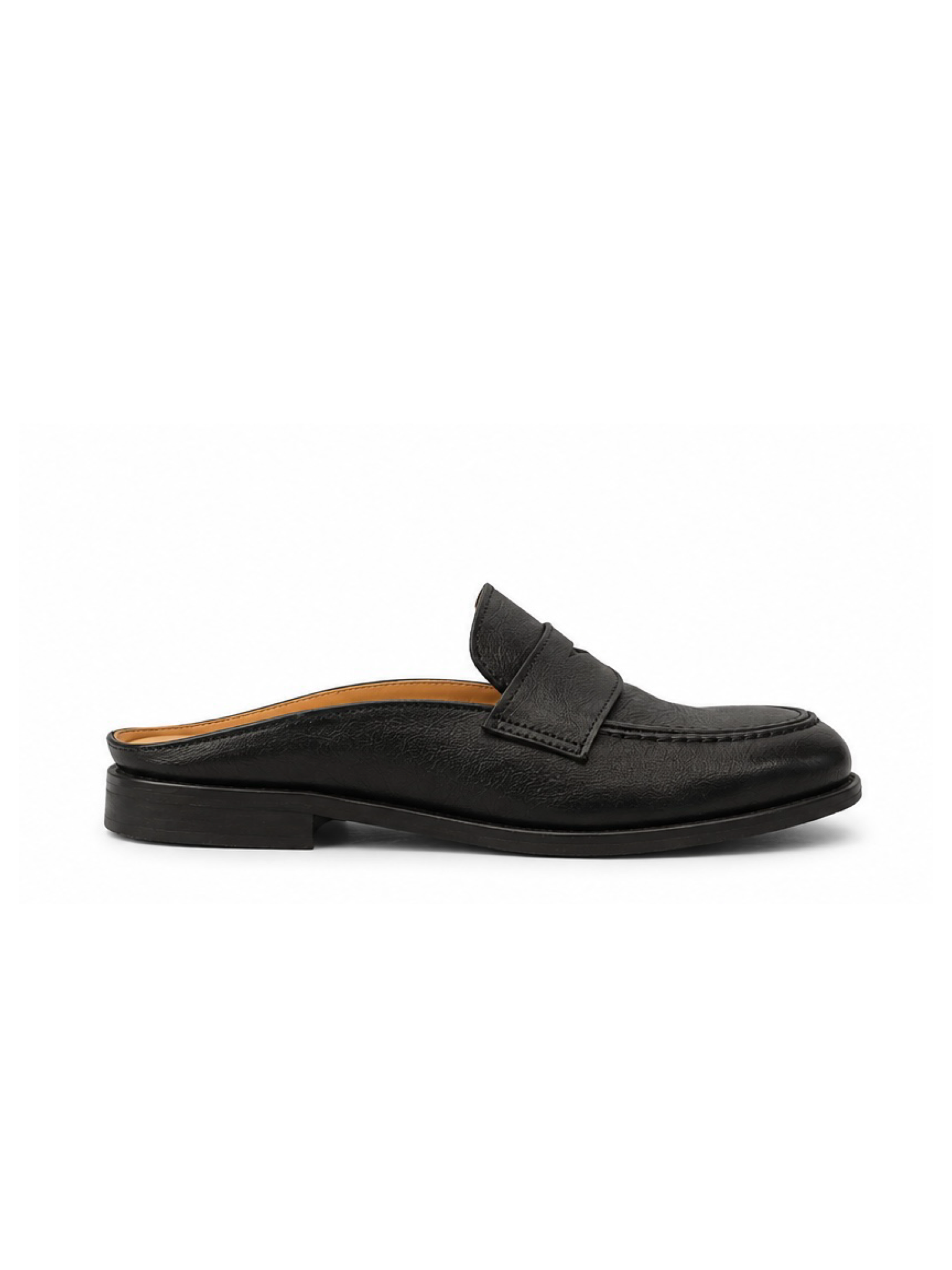Mules morbidi in pelle  - Nero