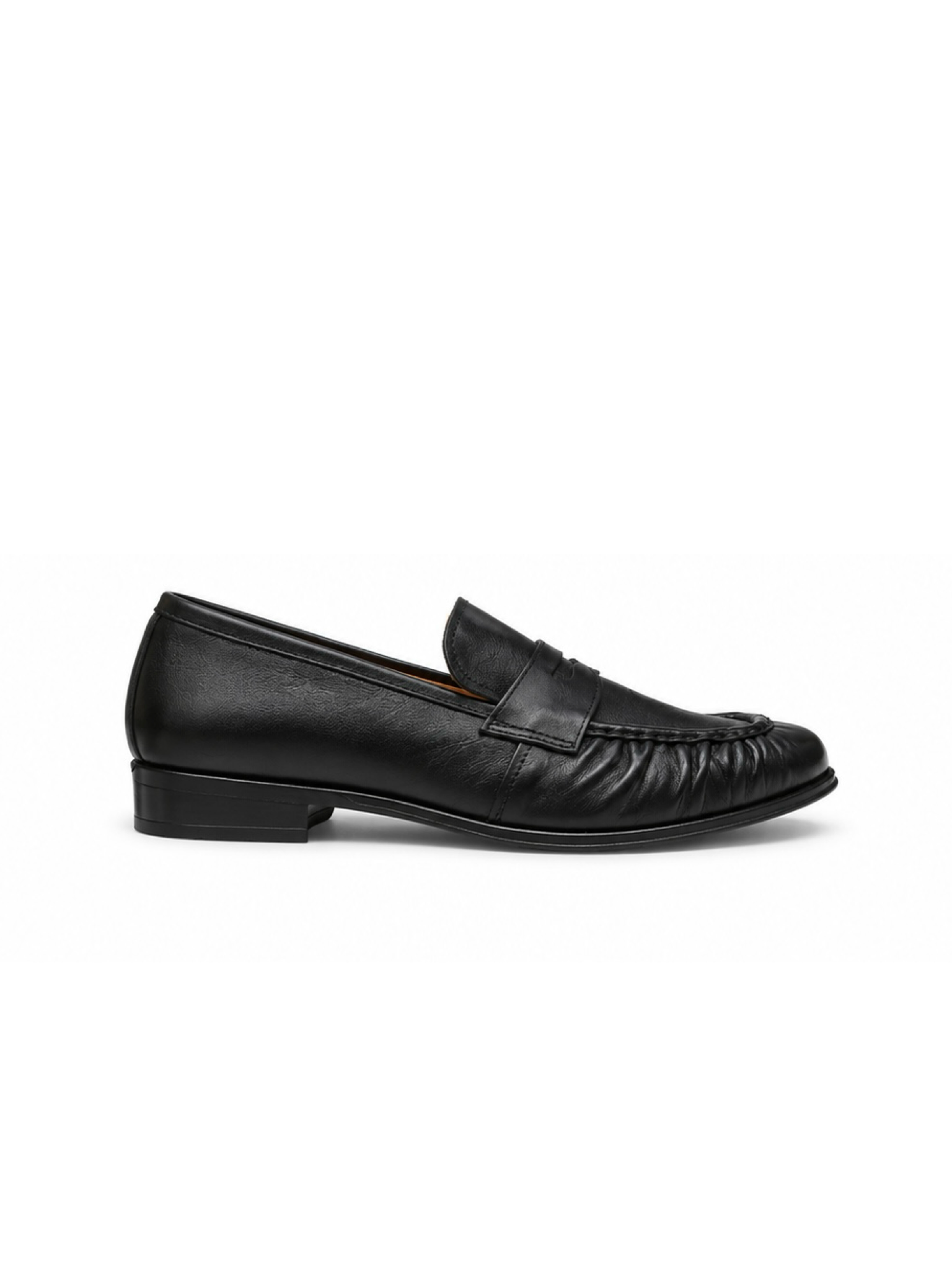 Mocassini morbidi in pelle - Nero