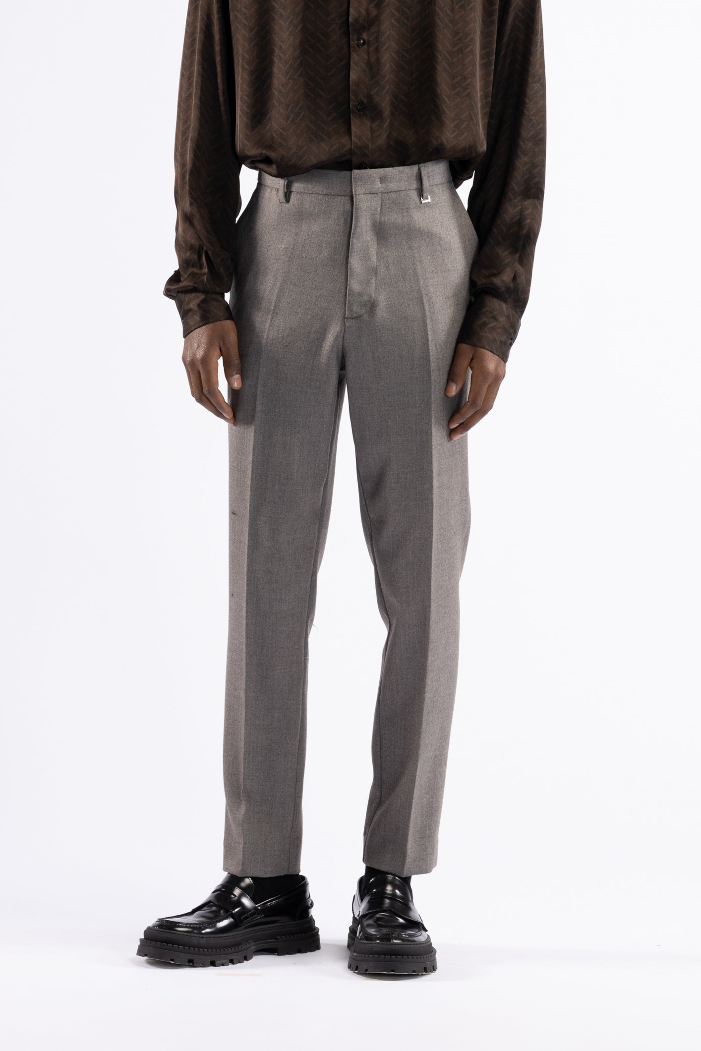 Pantalone da completo regolare - Tortora