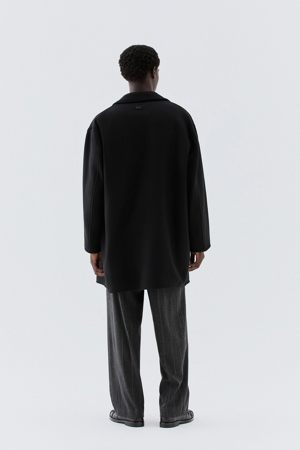 Cappotto in lana - Nero
