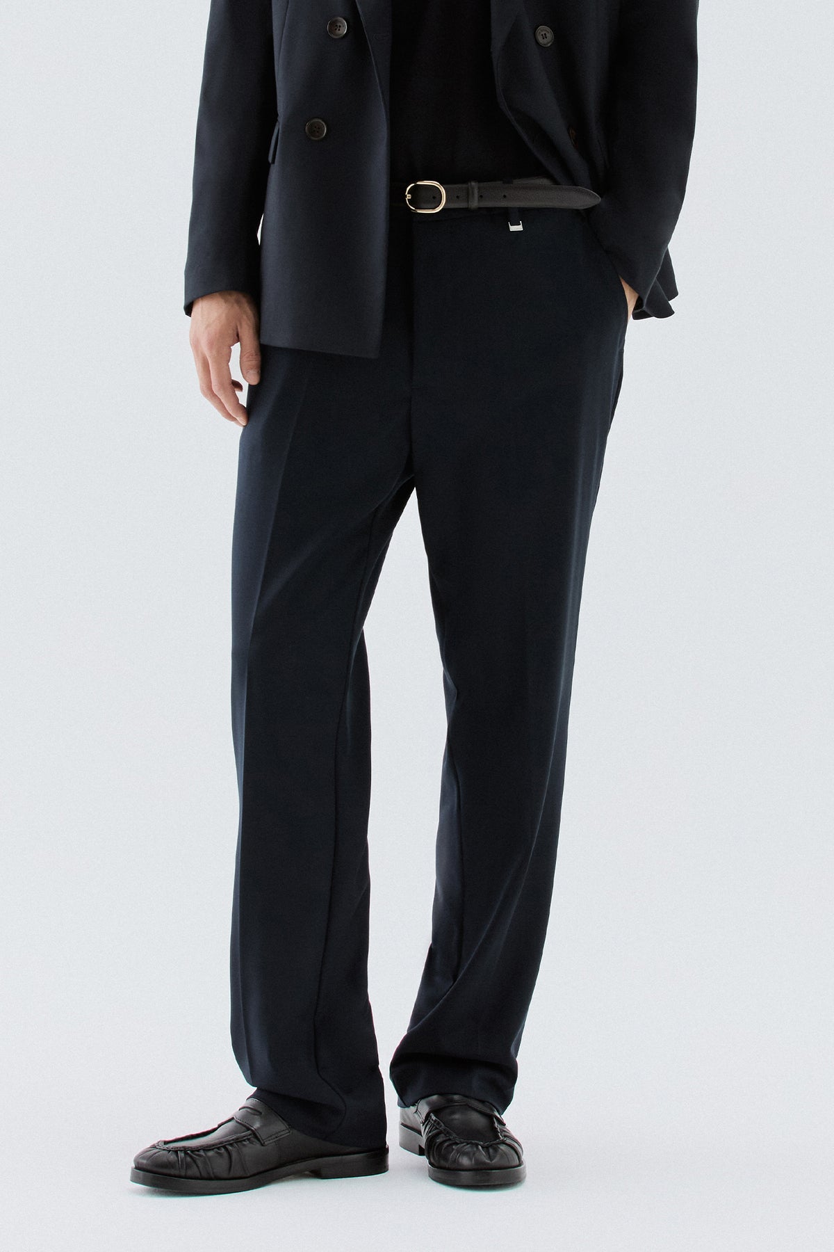 Pantaloni dritti - Blu
