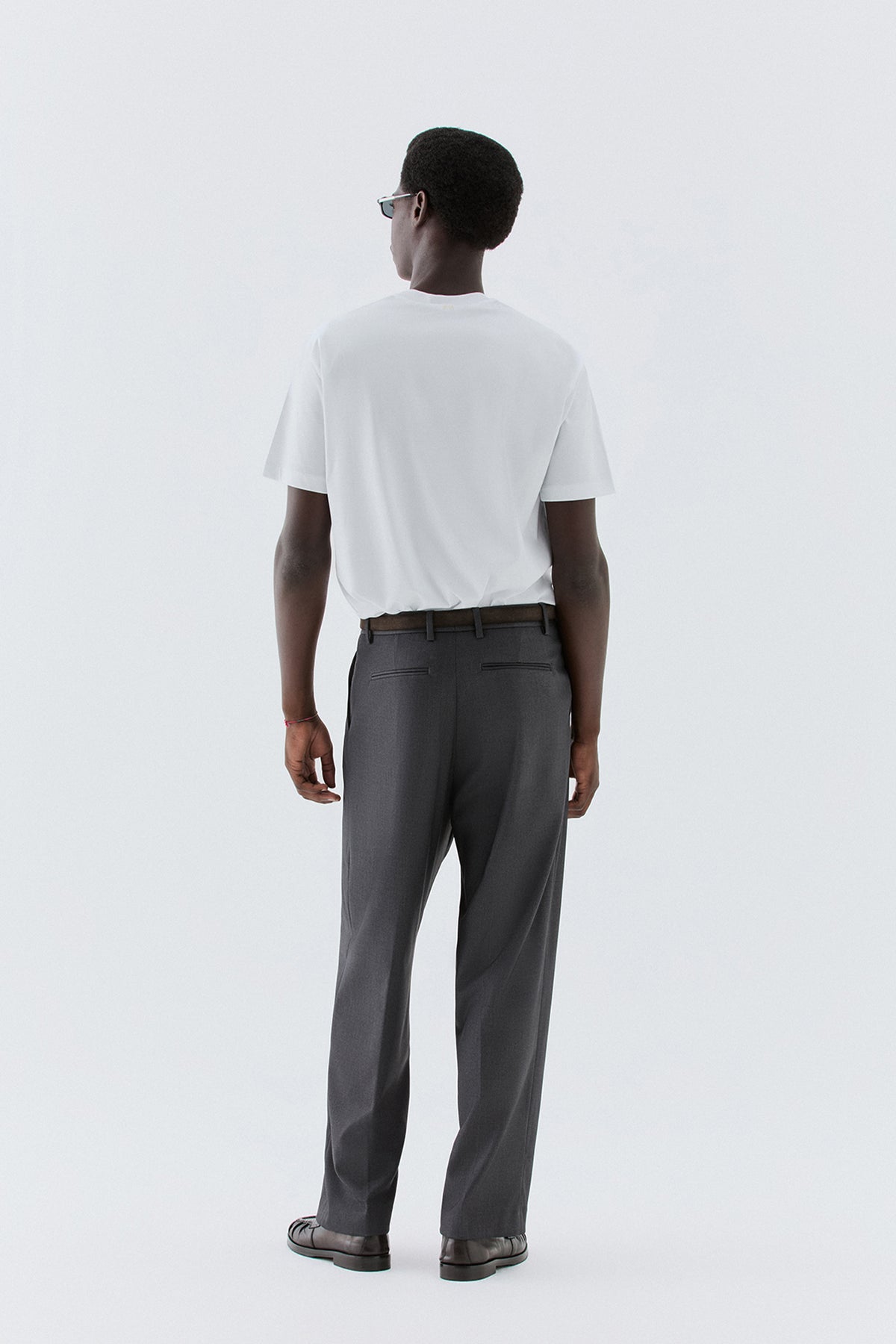 T-shirt in cotone mercerizzato - Bianco
