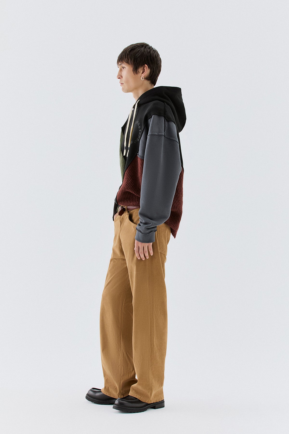 Felpa patchwork oversize