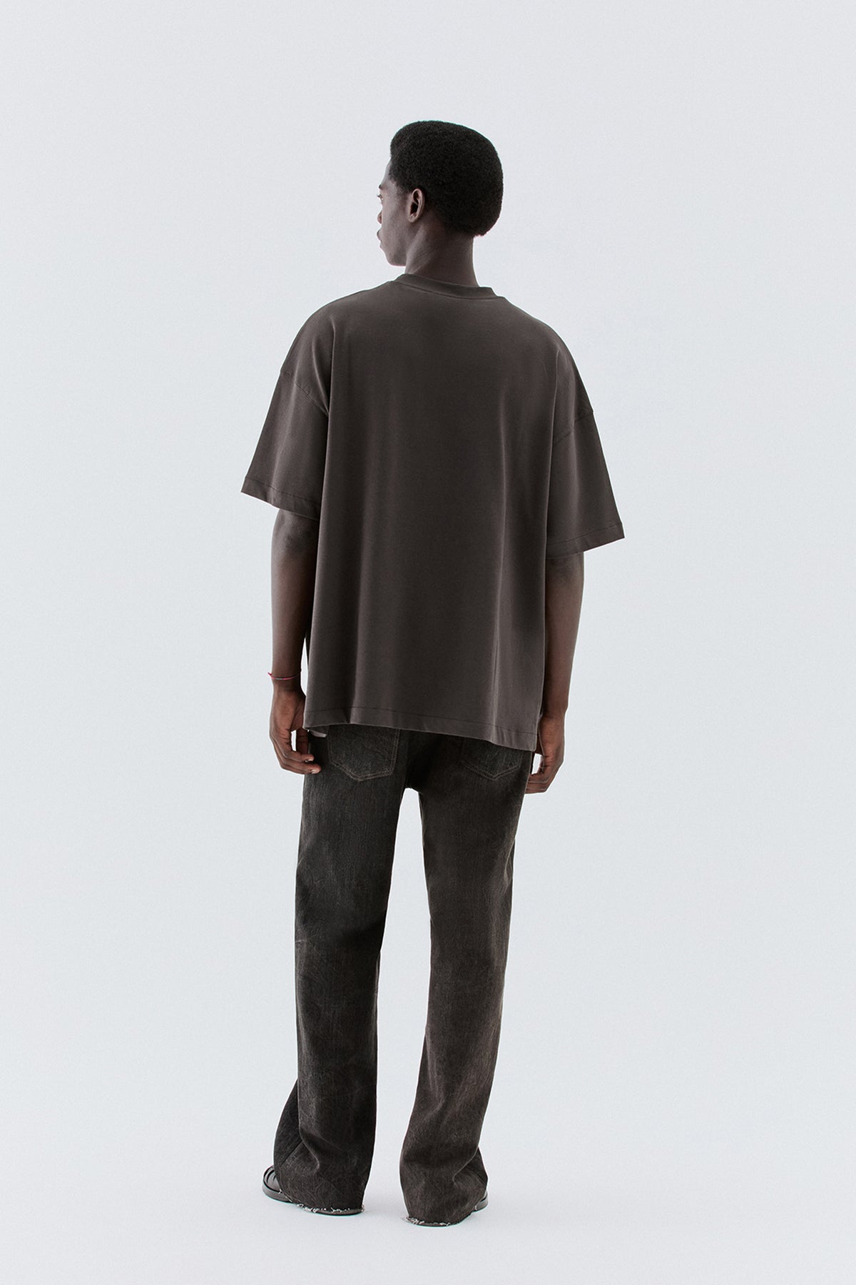 T-shirt in jersey oversize - Moro