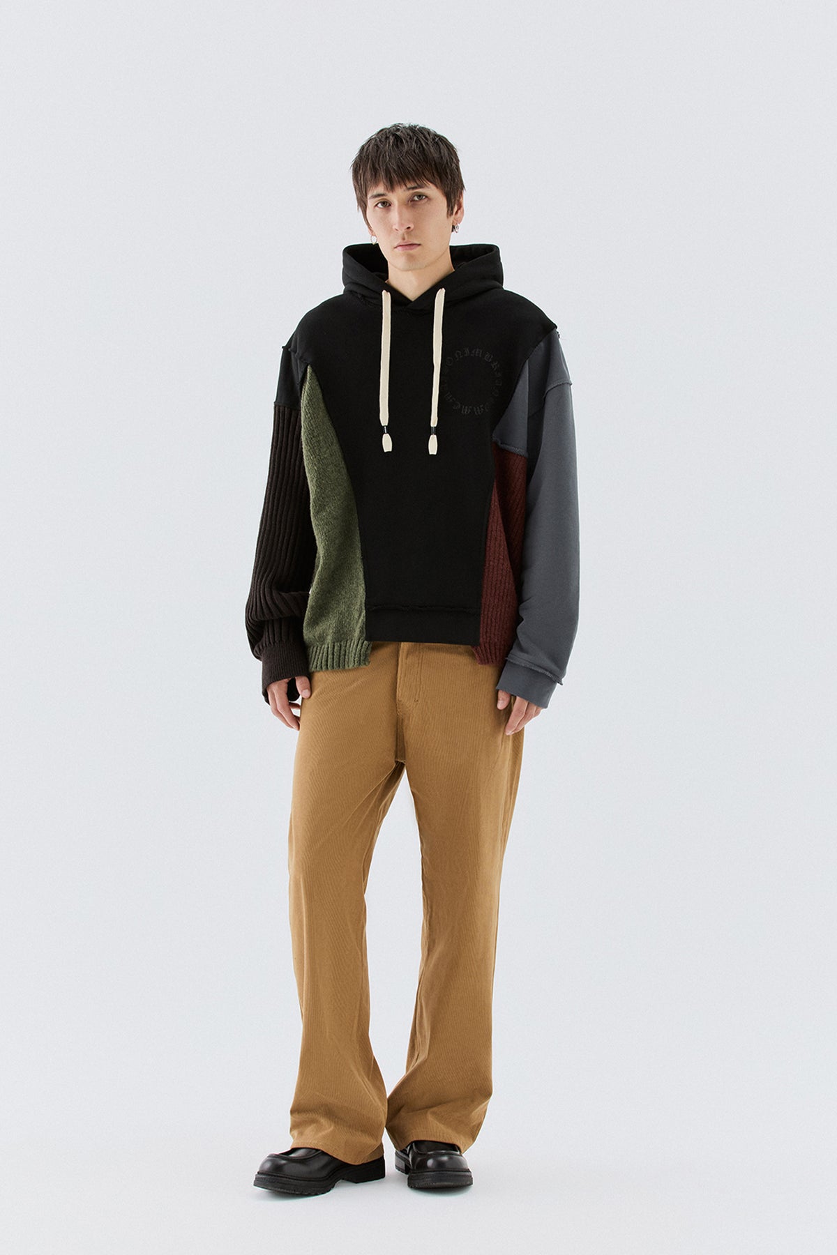 Felpa patchwork oversize