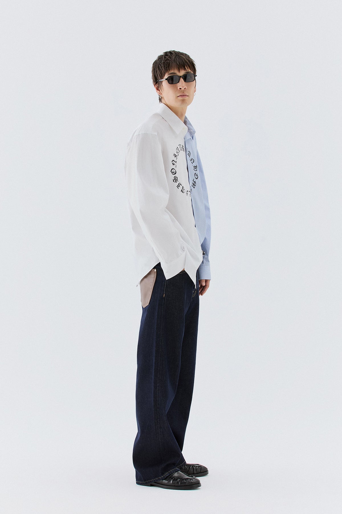 Camicia in cotone oversize