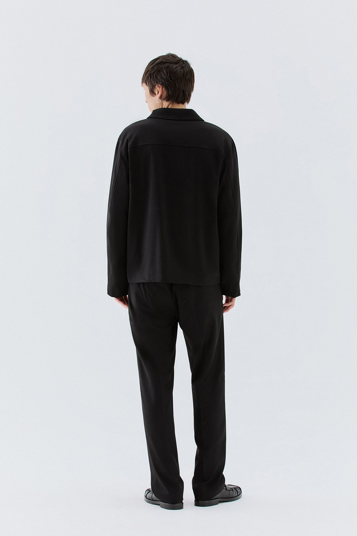 Pantaloni dritti - Nero