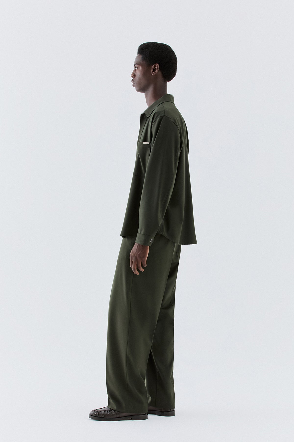 Pantaloni larghi - Verde