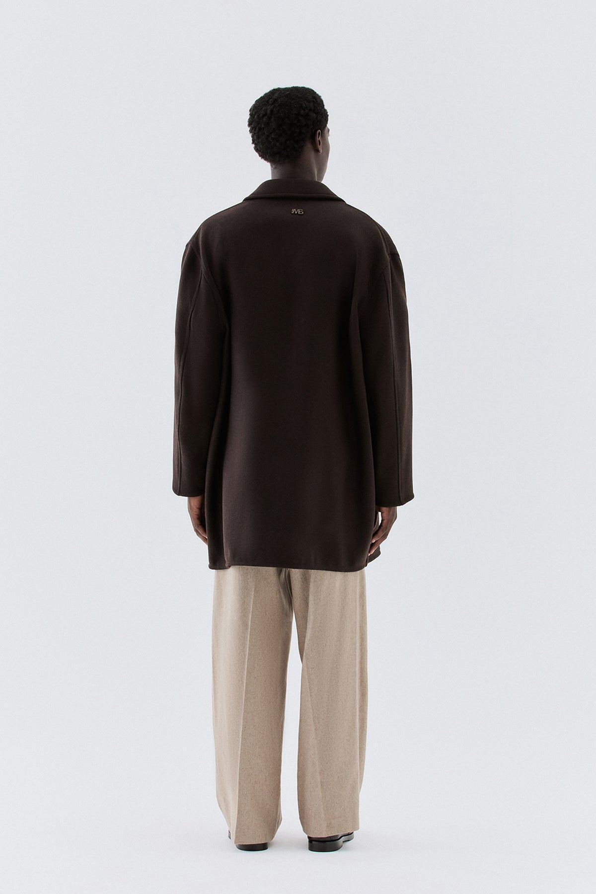Cappotto in lana - Moro