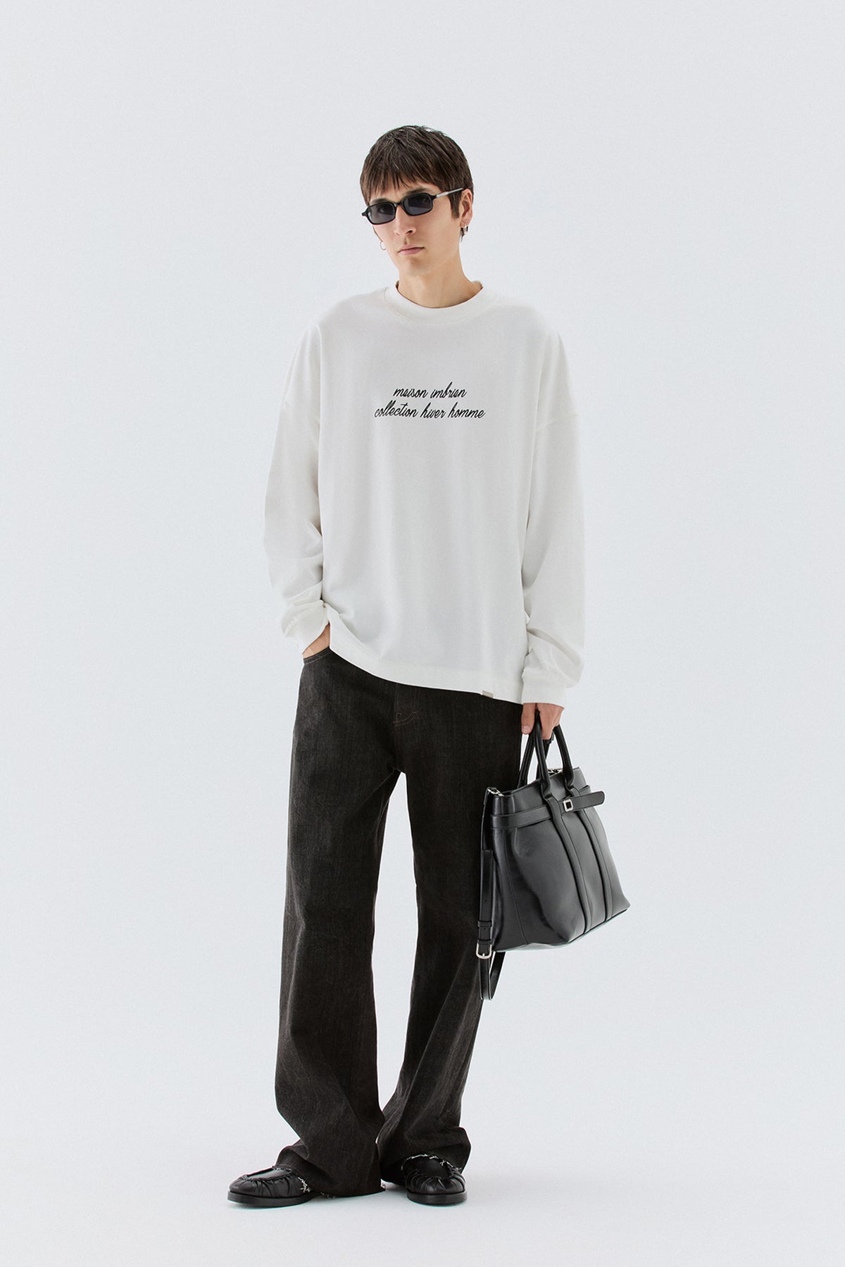 Jeans baggy effetto vissuto