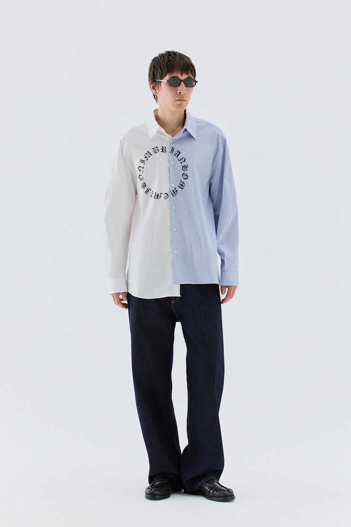 Camicia in cotone oversize