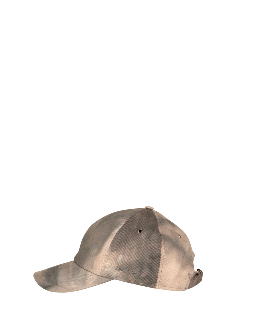 Cappello da baseball in denim effetto maltinto
