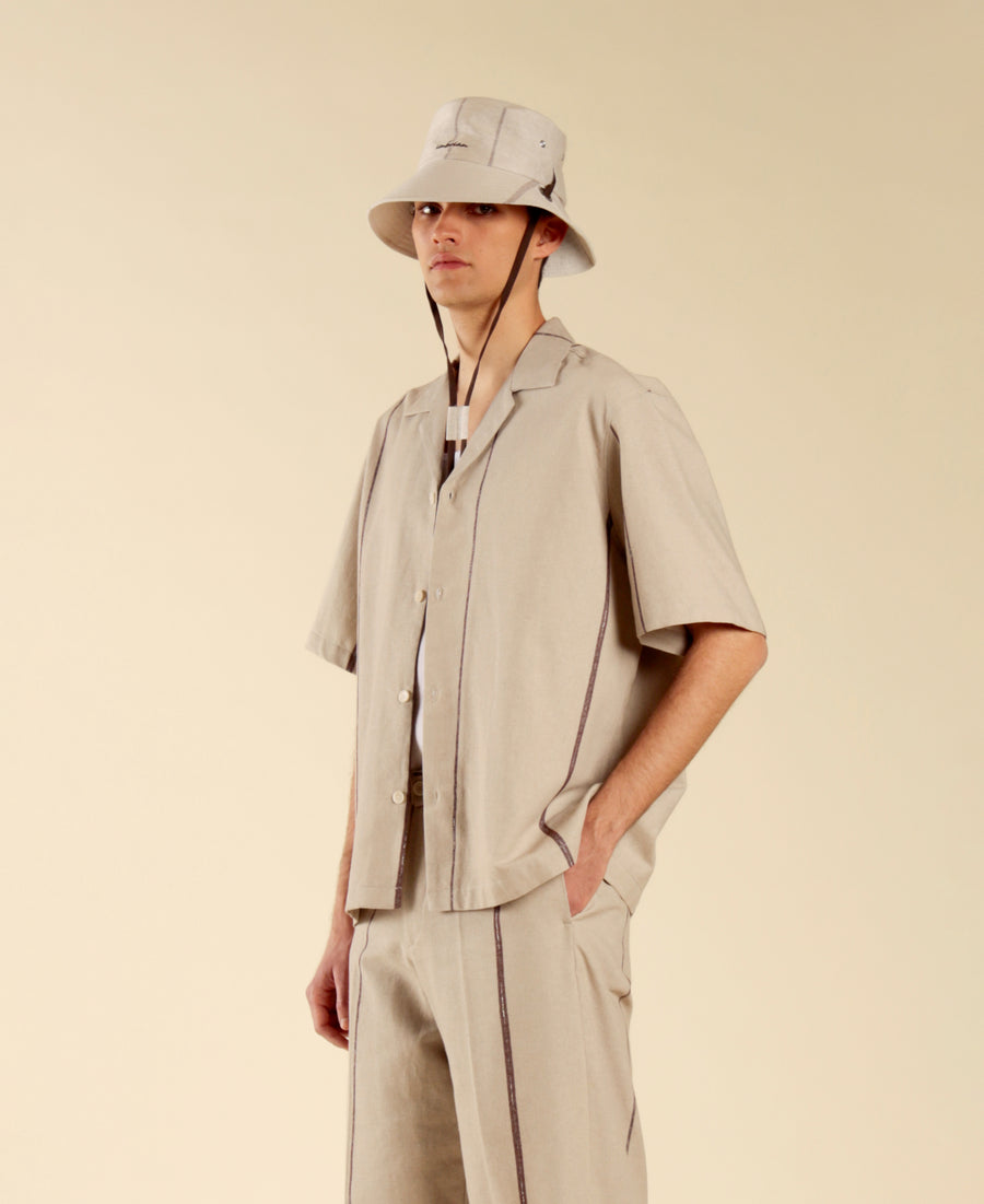 Cappello bucket in misto cotone