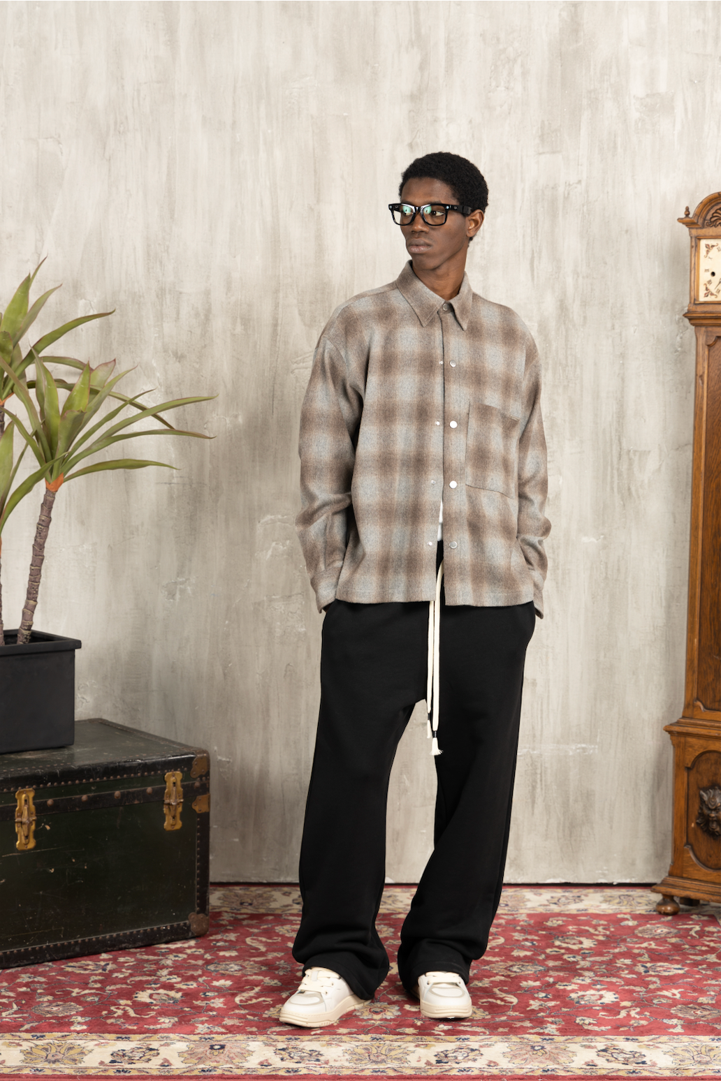Camicia in flanella a quadri