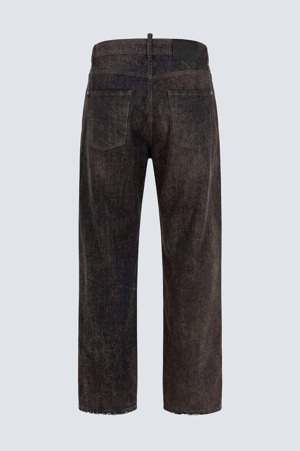 Jeans baggy effetto vissuto