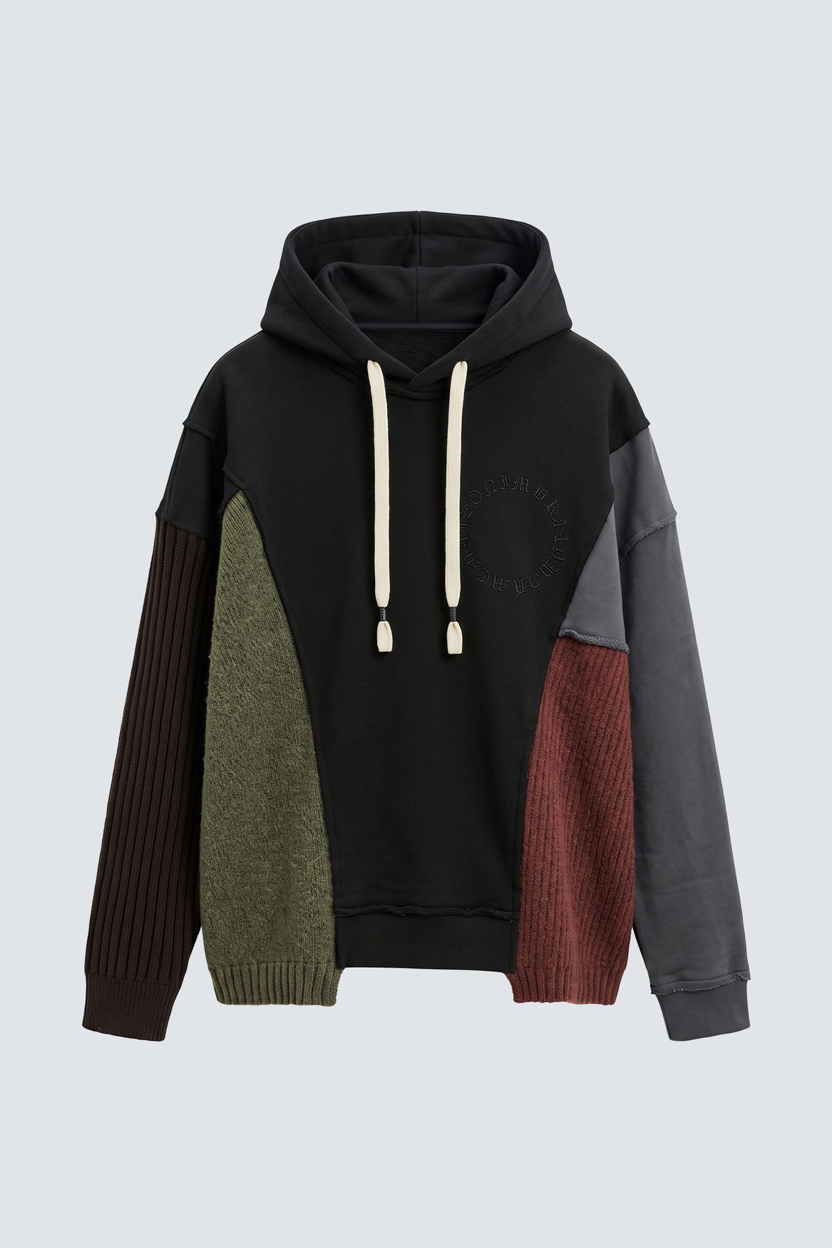 Felpa patchwork oversize