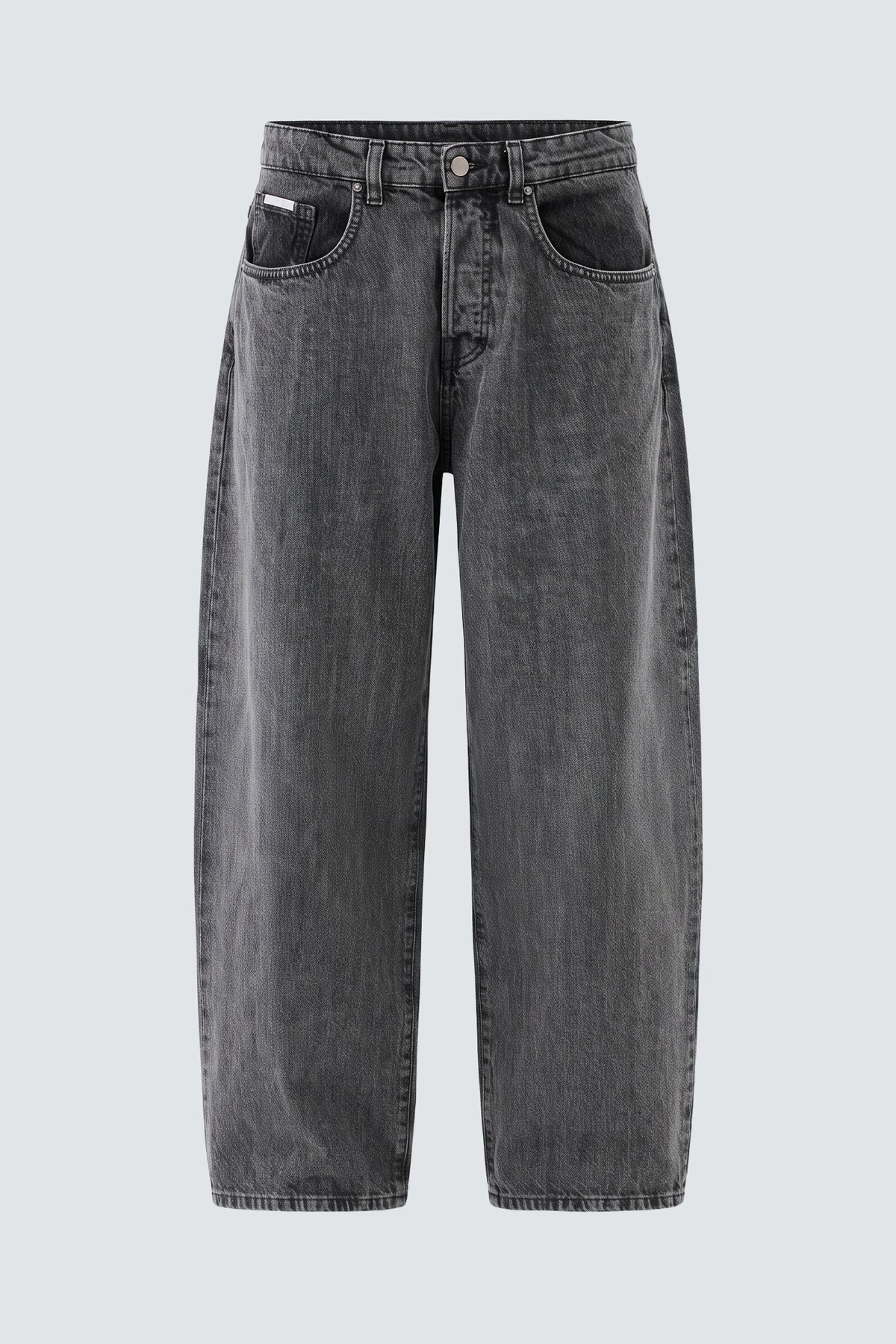 Jeans balloon stone grey