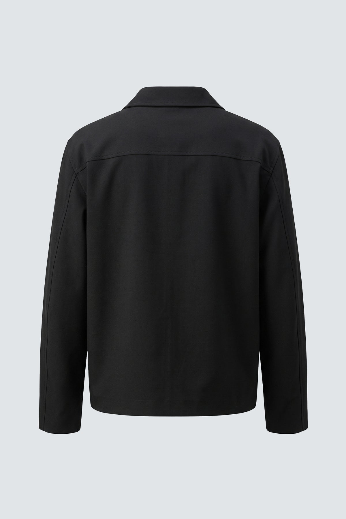 Giubbotto con zip - Nero