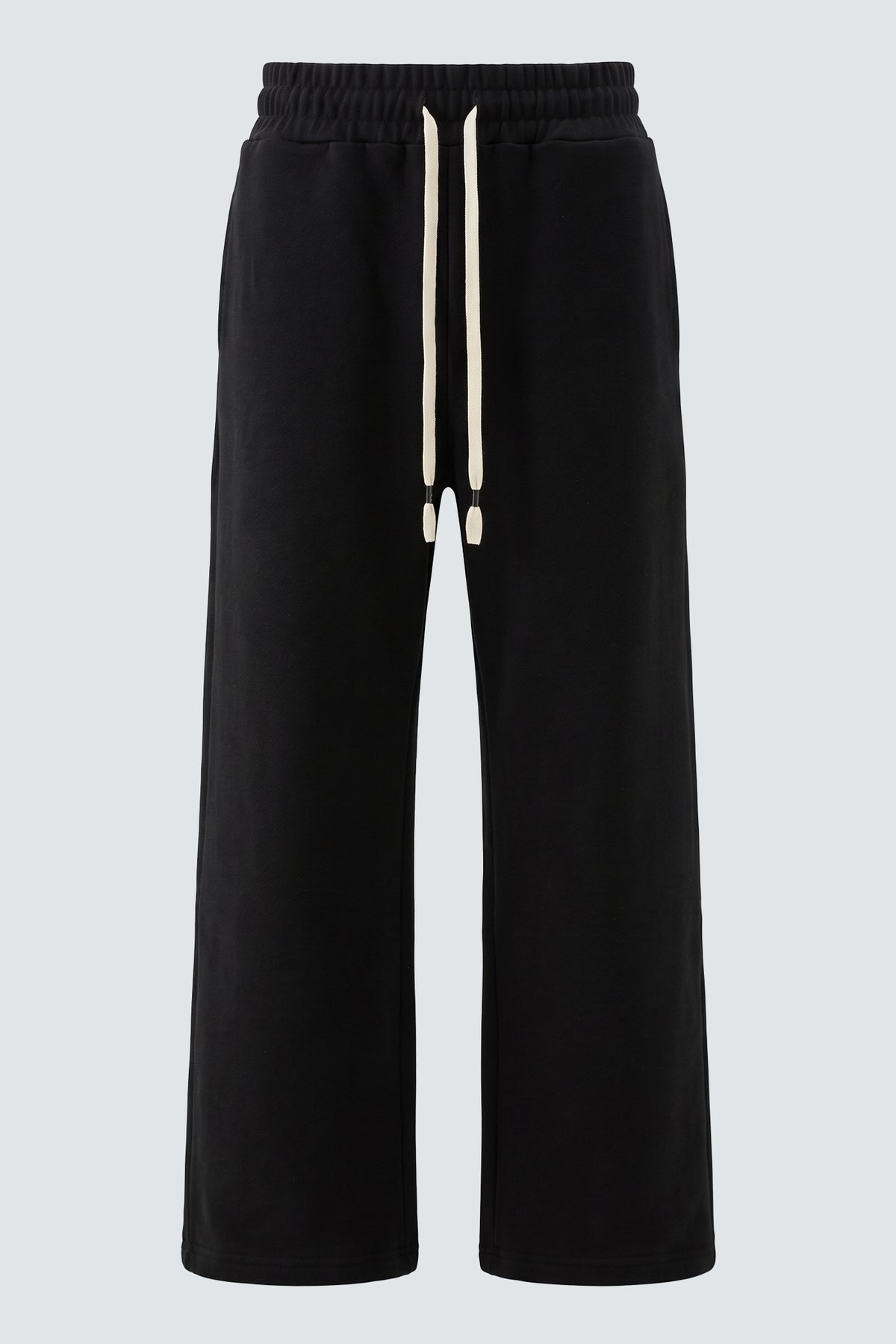 Pantaloni in felpa ampi - Nero